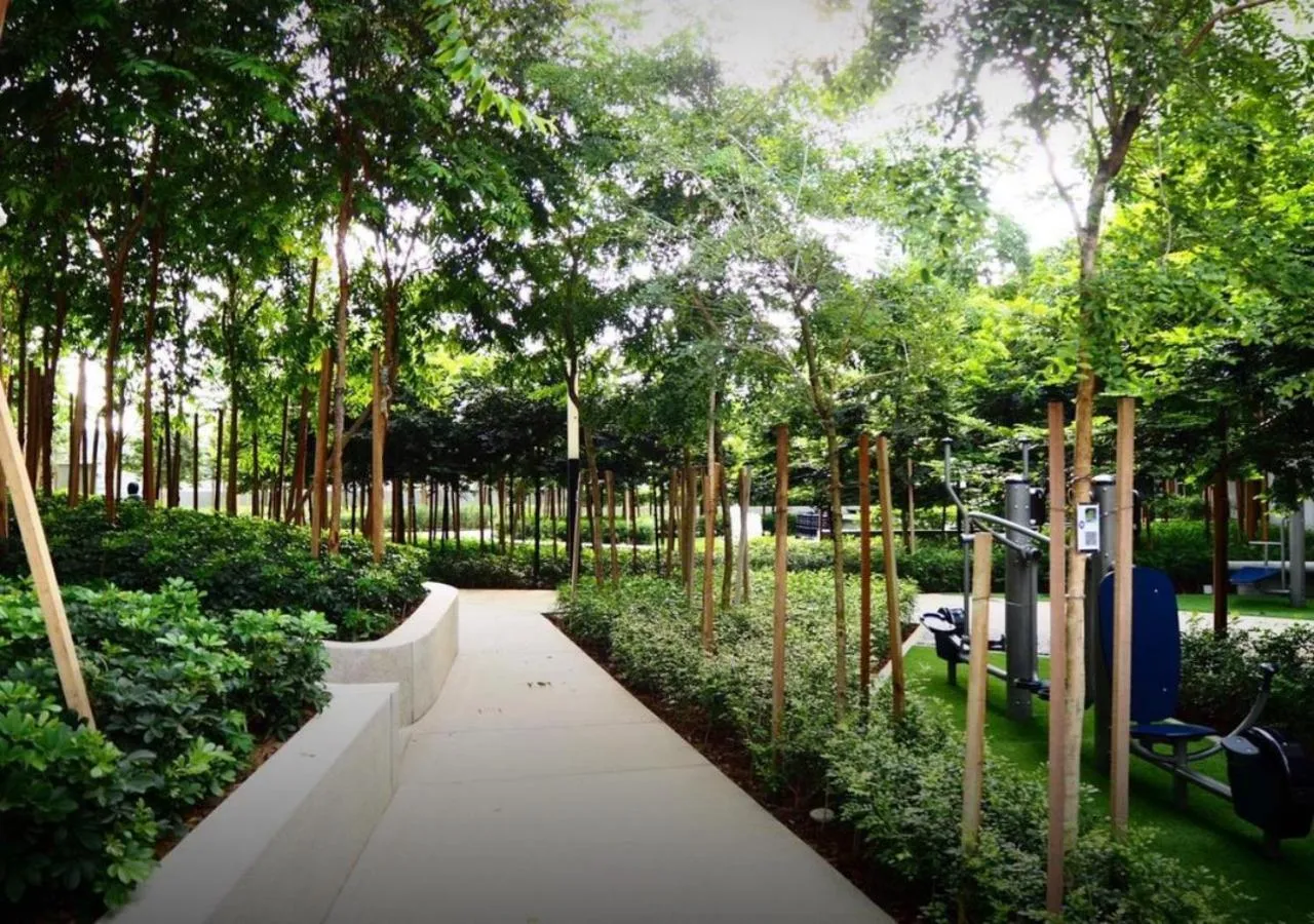 Garden in Robertson PanoramaKL Suites