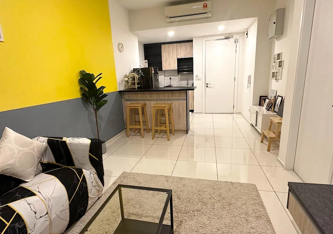 Living room in Robertson PanoramaKL Suites