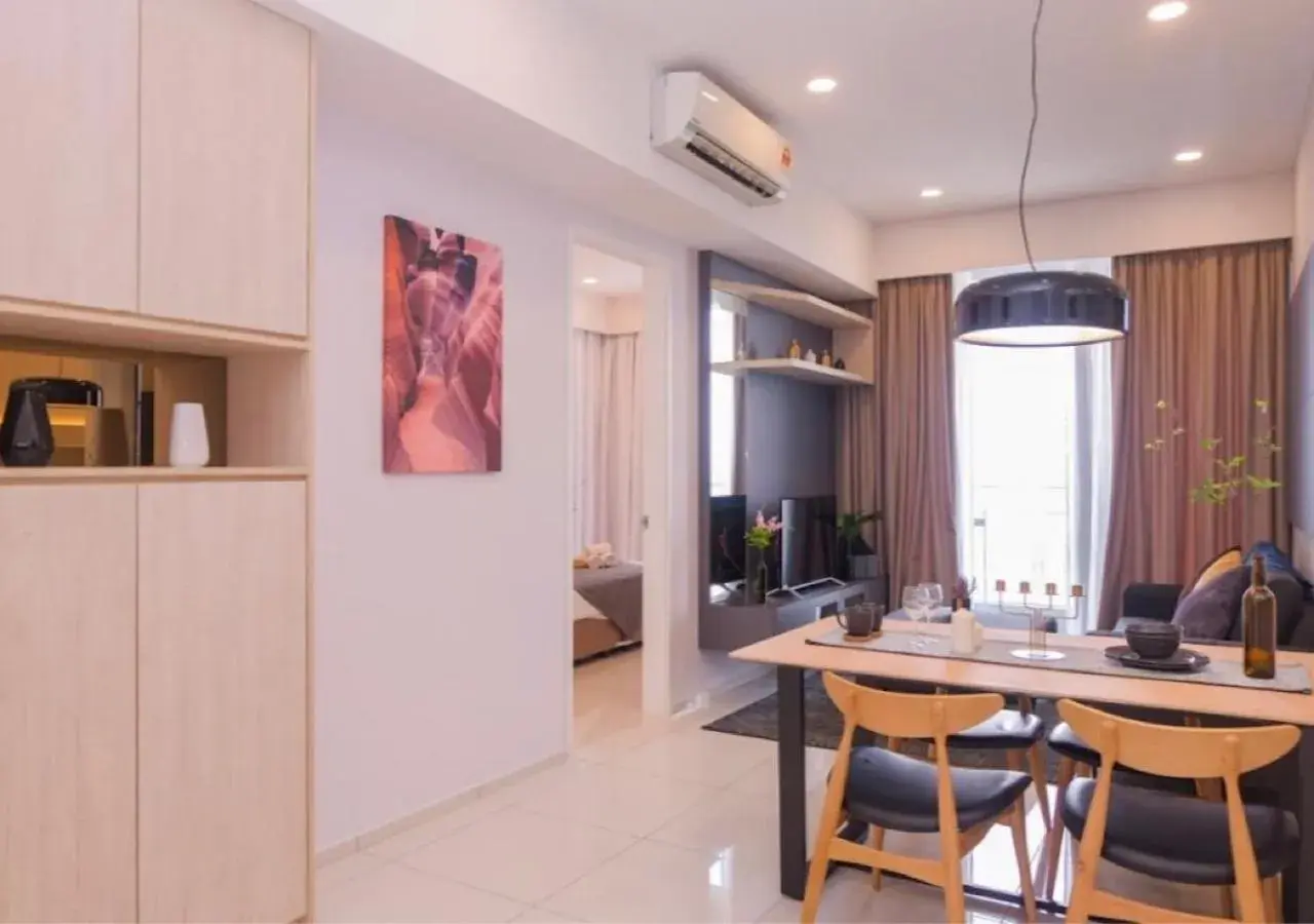 Living room in Robertson PanoramaKL Suites Living room in Robertson PanoramaKL Suites