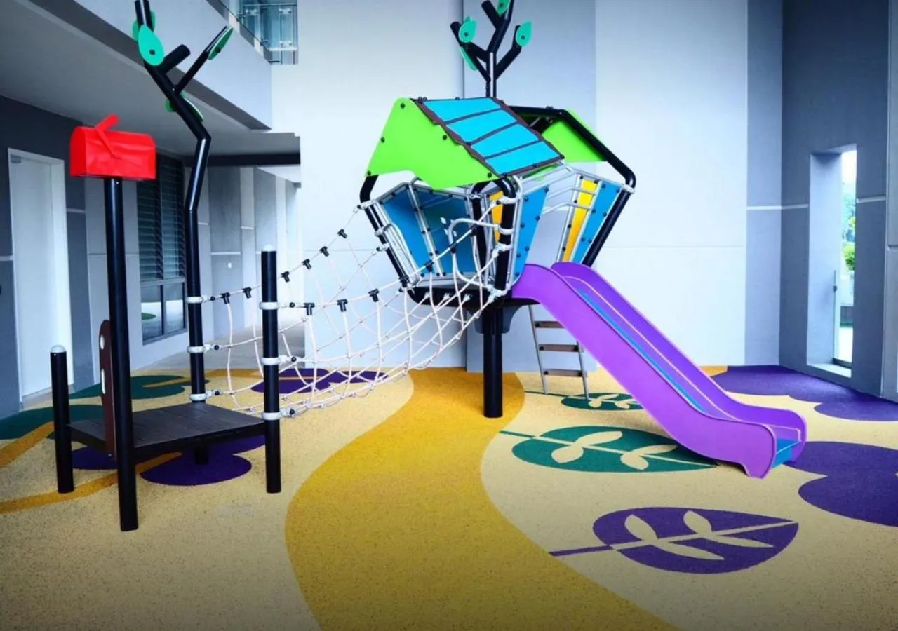 Children play ground in Robertson PanoramaKL Suites