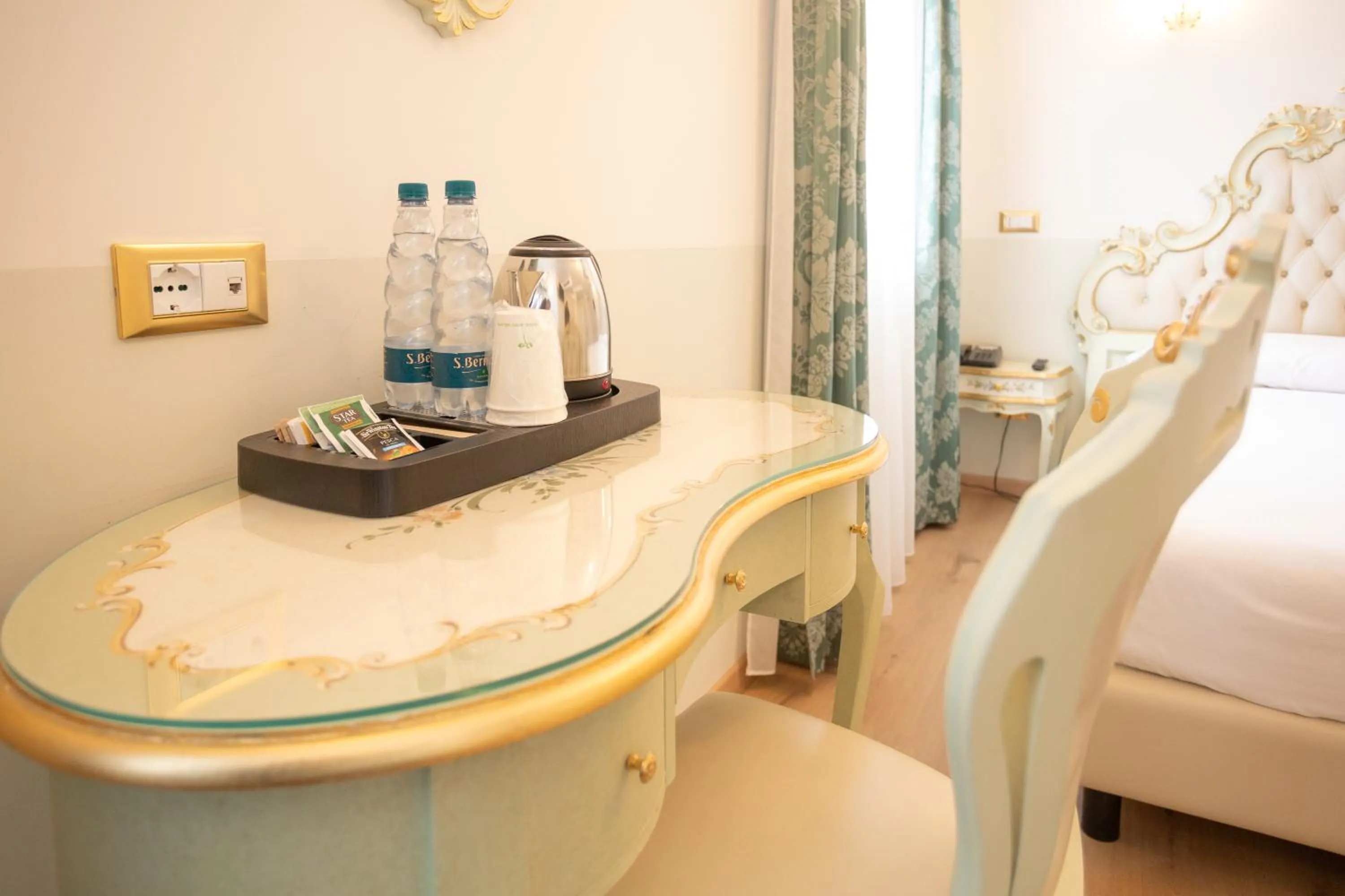 Decorative detail, Bed in Duomo Boutique Hotel