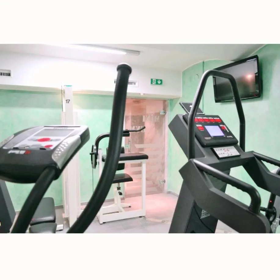 Fitness centre/facilities in Hotel Aragia