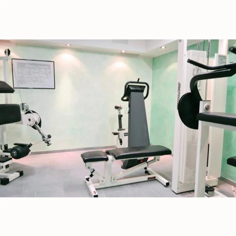 Fitness centre/facilities in Hotel Aragia