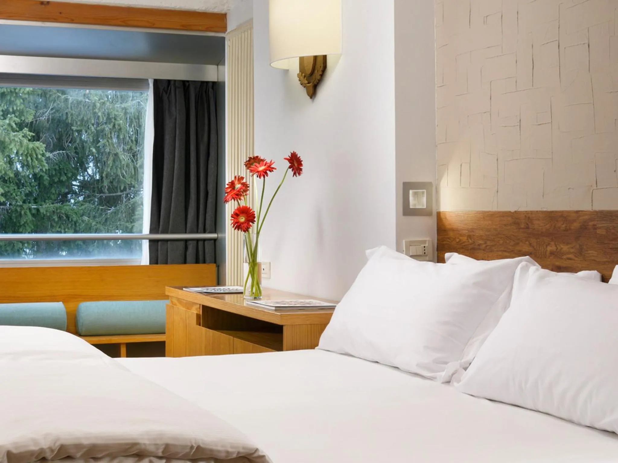 Bedroom, Bed in TH Marilleva