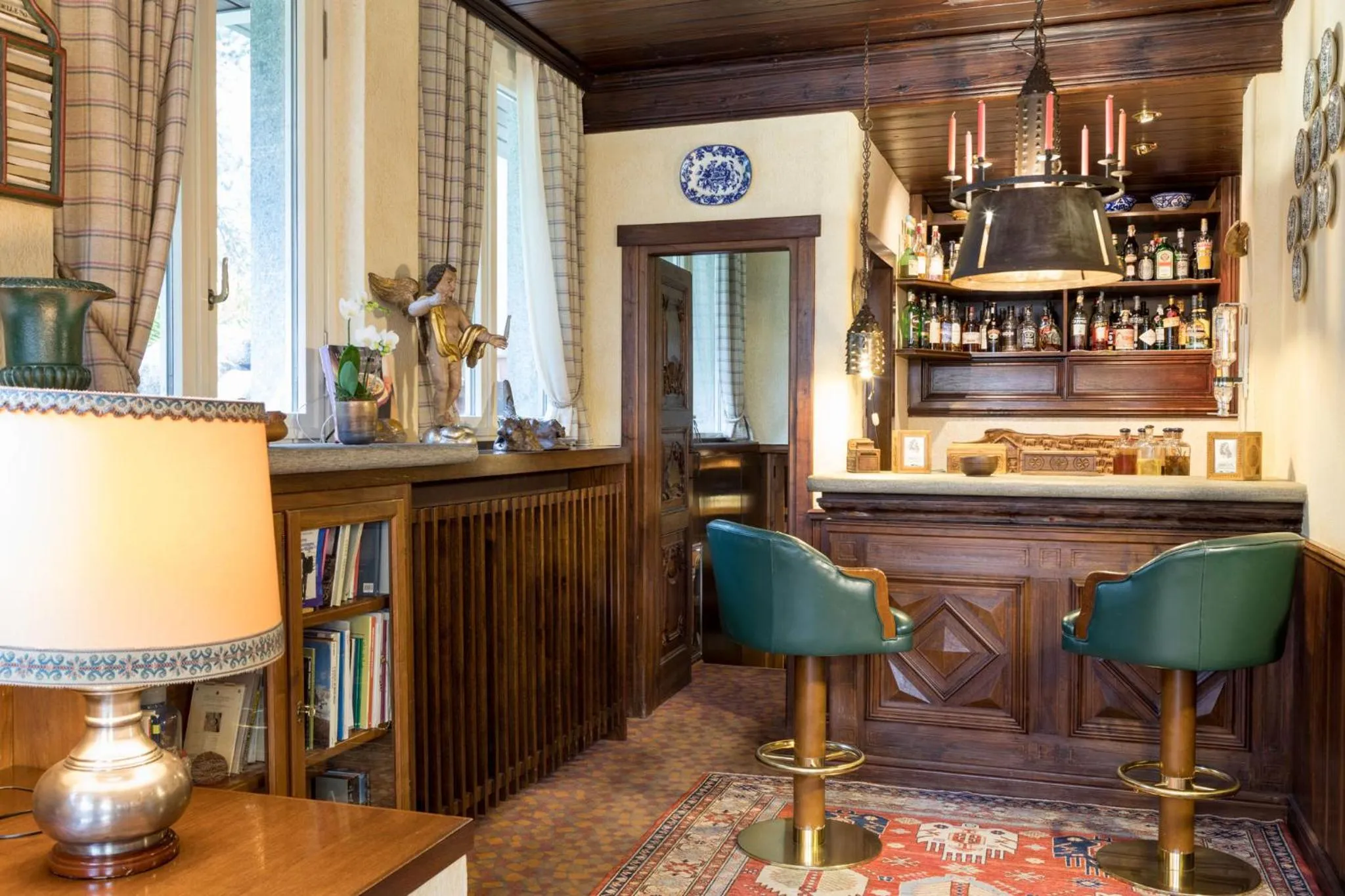 Lounge or bar in HOTEL BOUTON D'OR Courmayeur