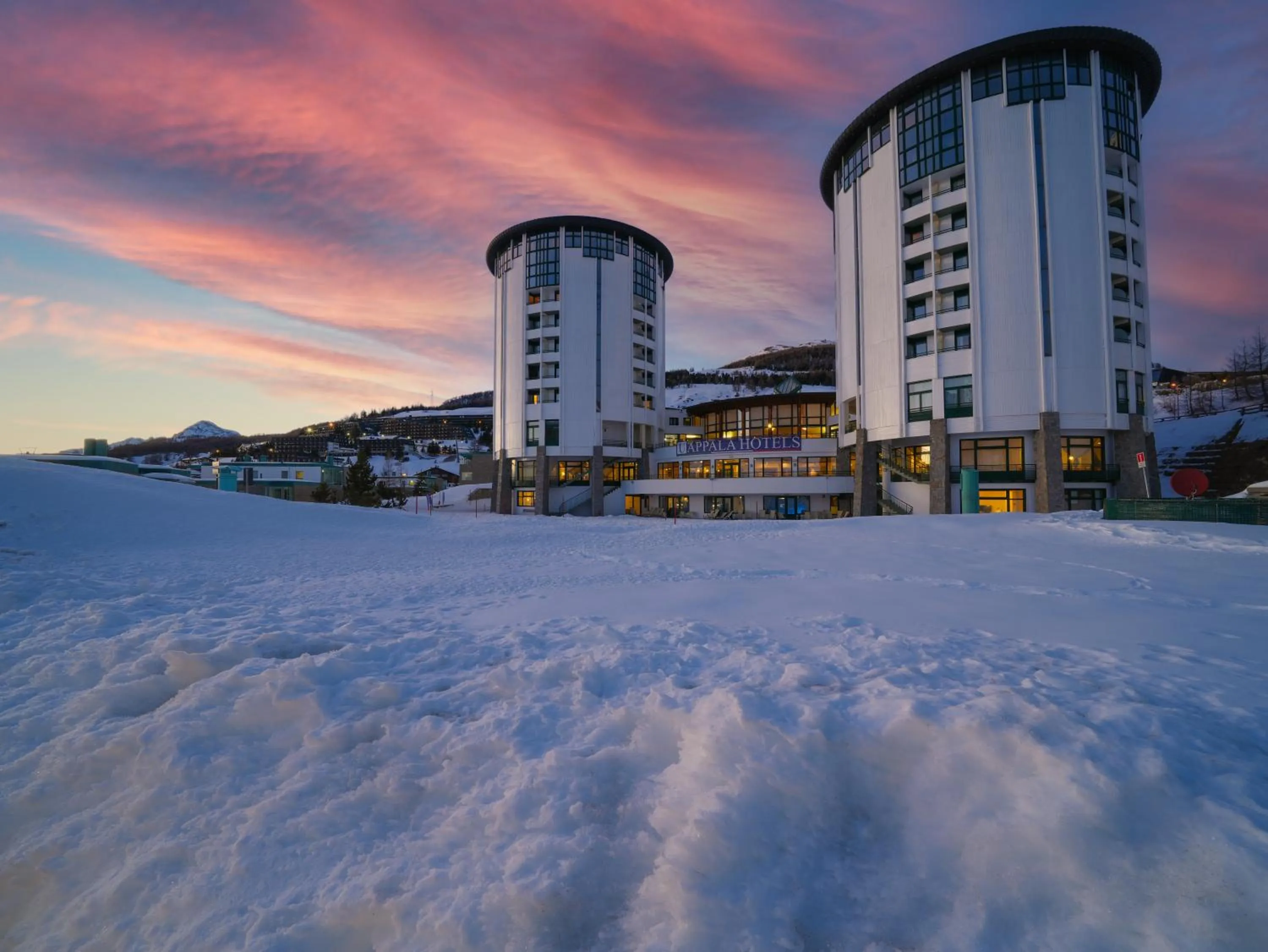 Property building in Hotel Club Uappala Sestriere