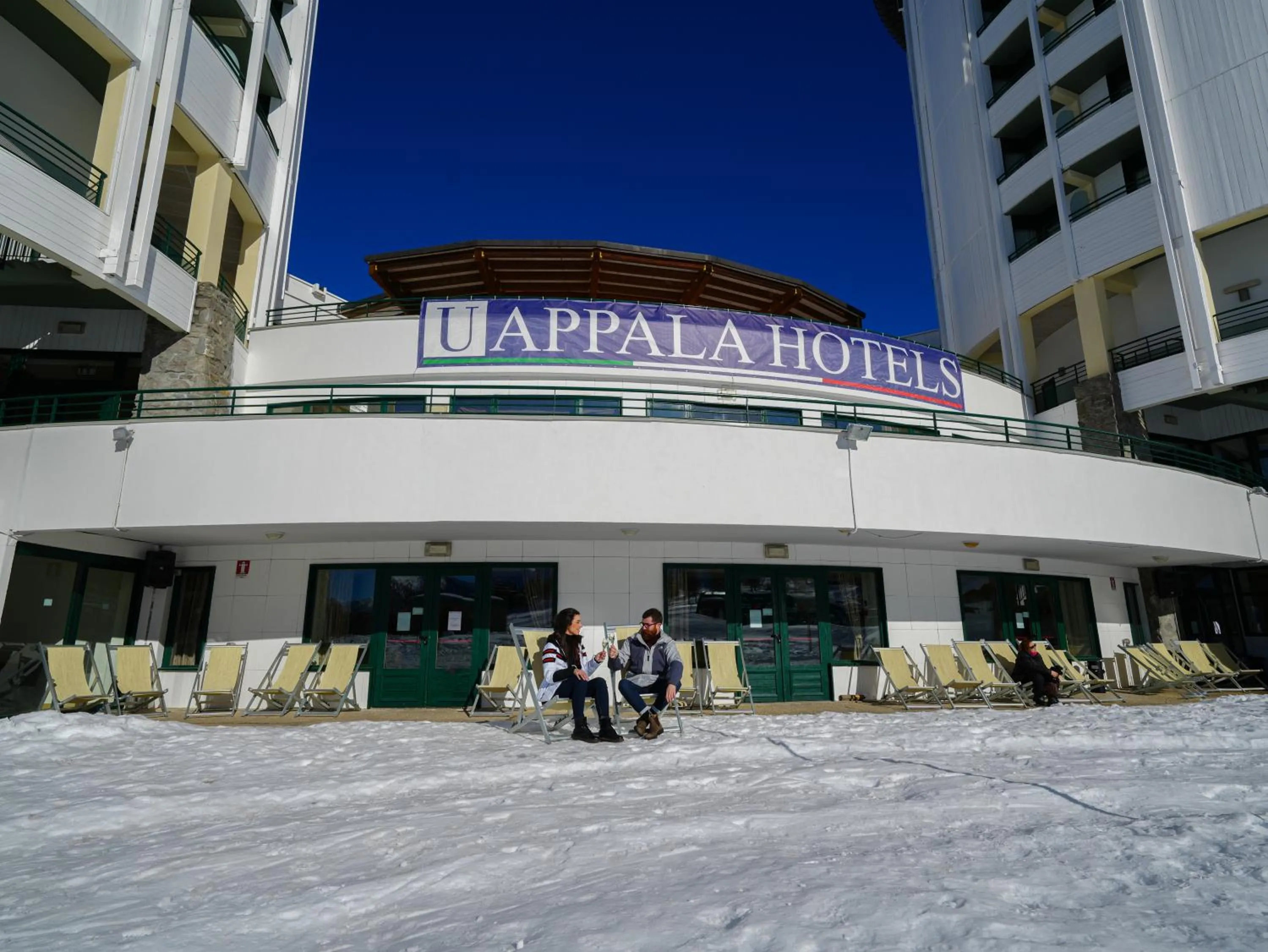 Property building in Hotel Club Uappala Sestriere