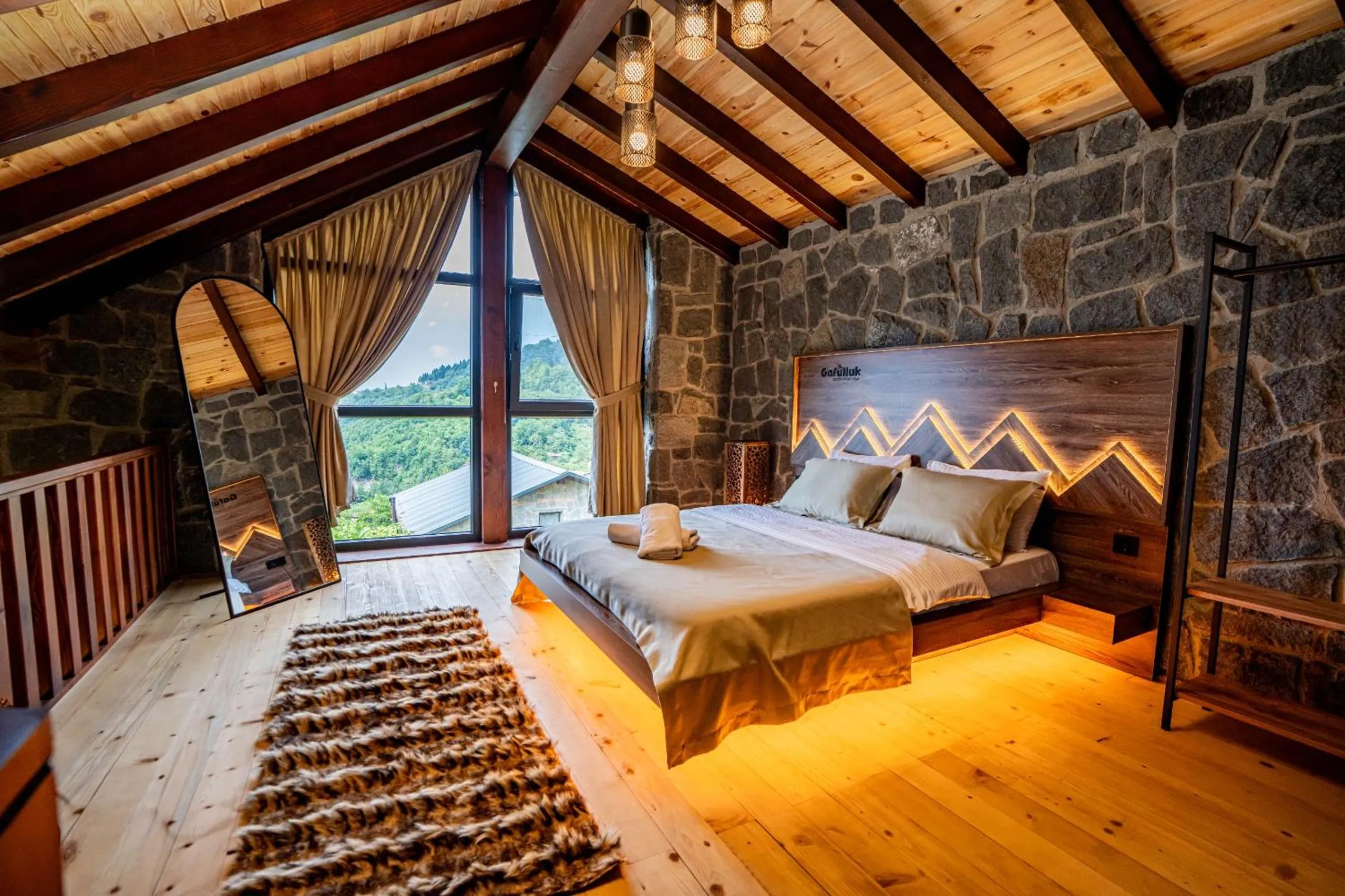 Bed in Gafulluk Tatil Köyü