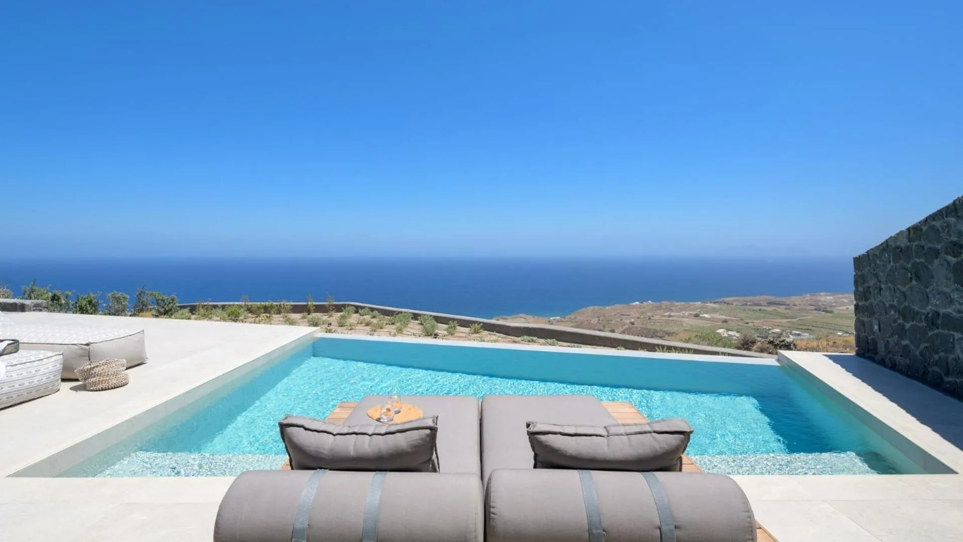 Seating area in Lithi Luxury Retreat