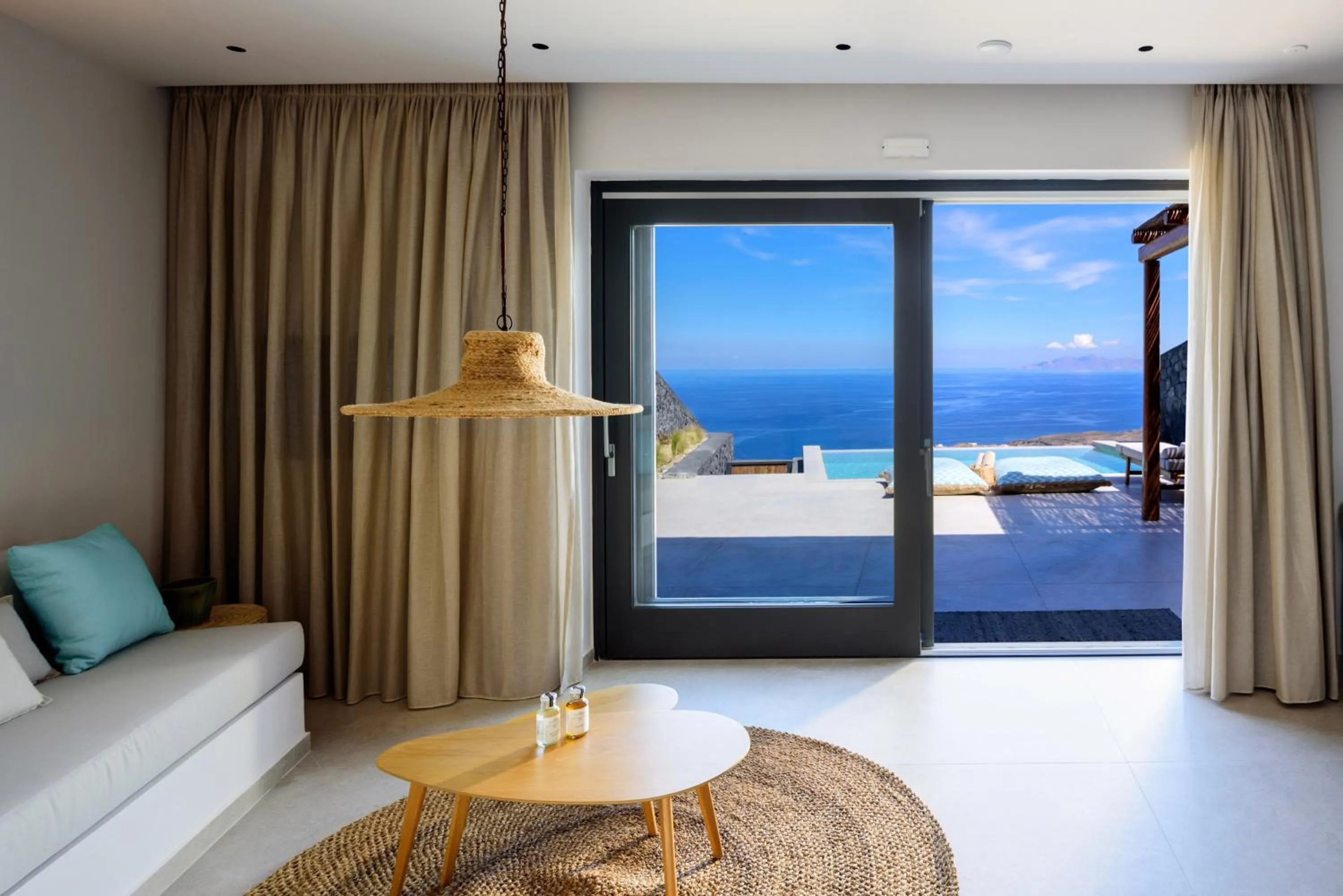 Living room in Lithi Luxury Retreat