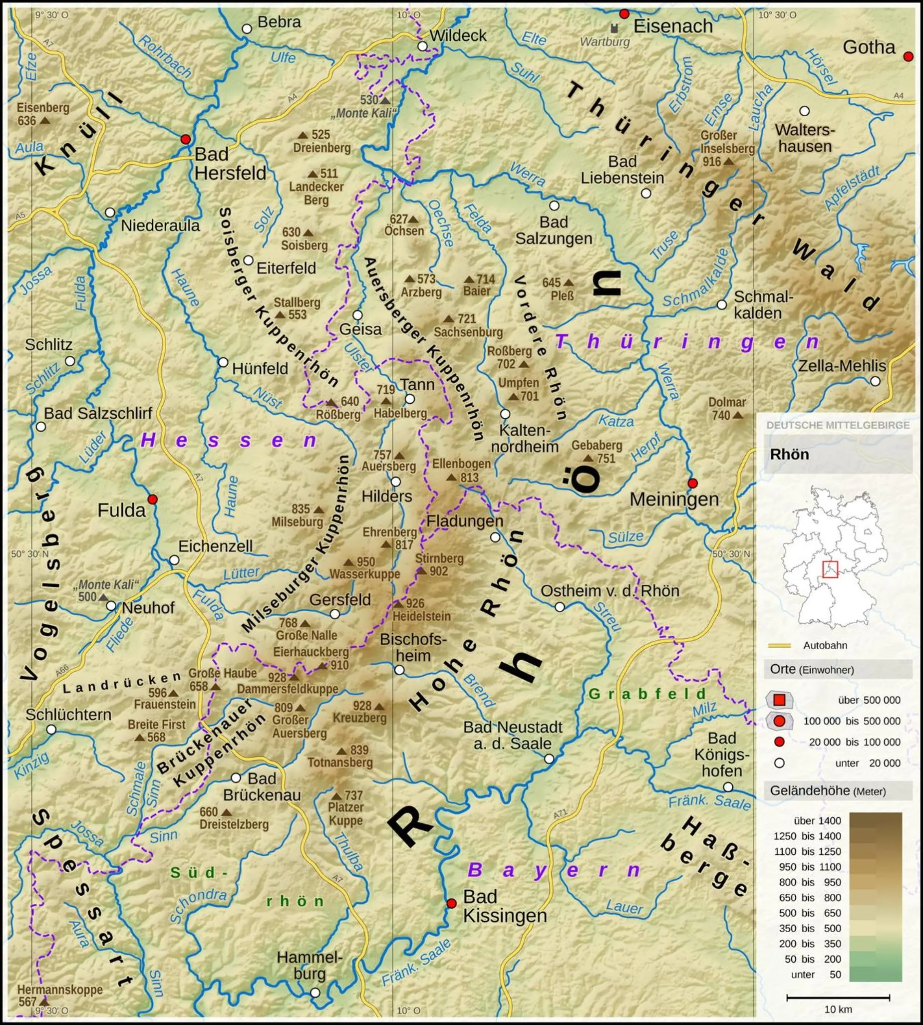 Location in Hessen Hotelpark Hohenroda