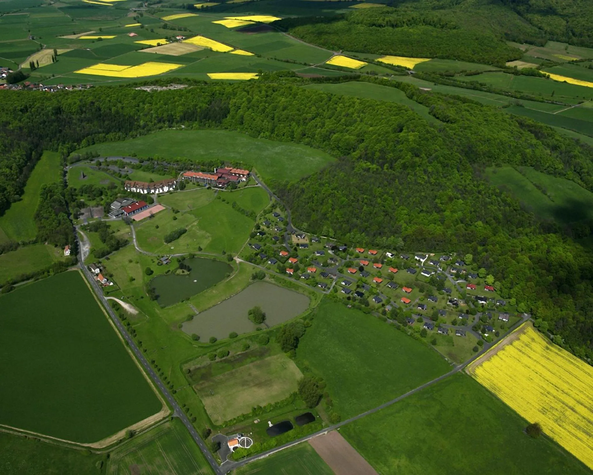 Natural landscape in Hessen Hotelpark Hohenroda