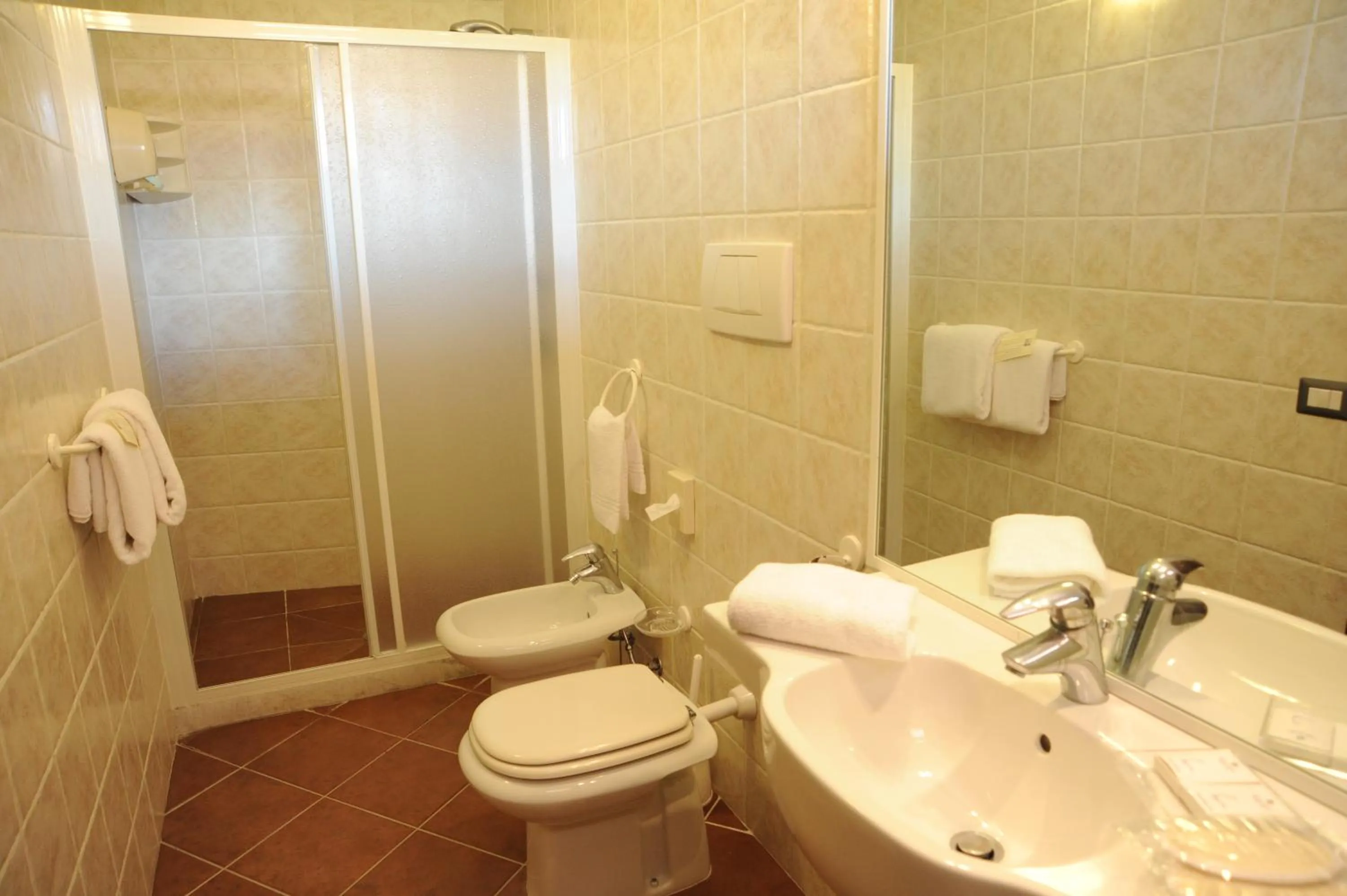 Bathroom in Hotel Barsalini