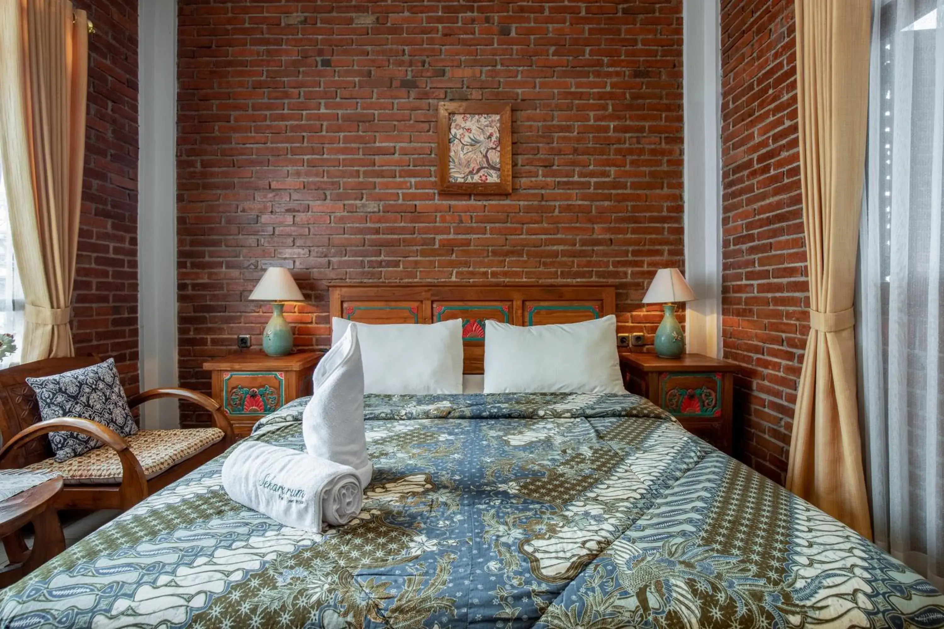 Superior Queen Room in Sekararum Butik Syariah Guesthouse Superior Queen Room in Sekararum Butik Syariah Guesthouse