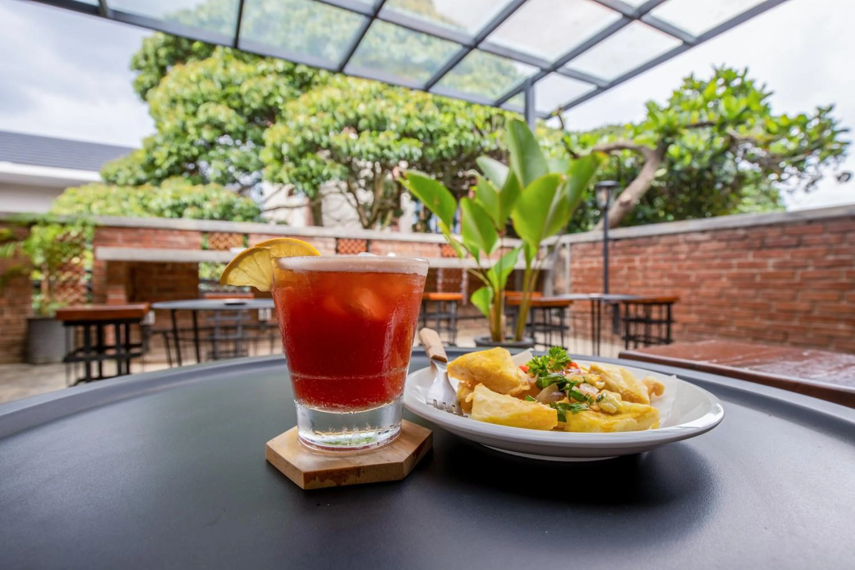 Breakfast in Sekararum Butik Syariah Guesthouse