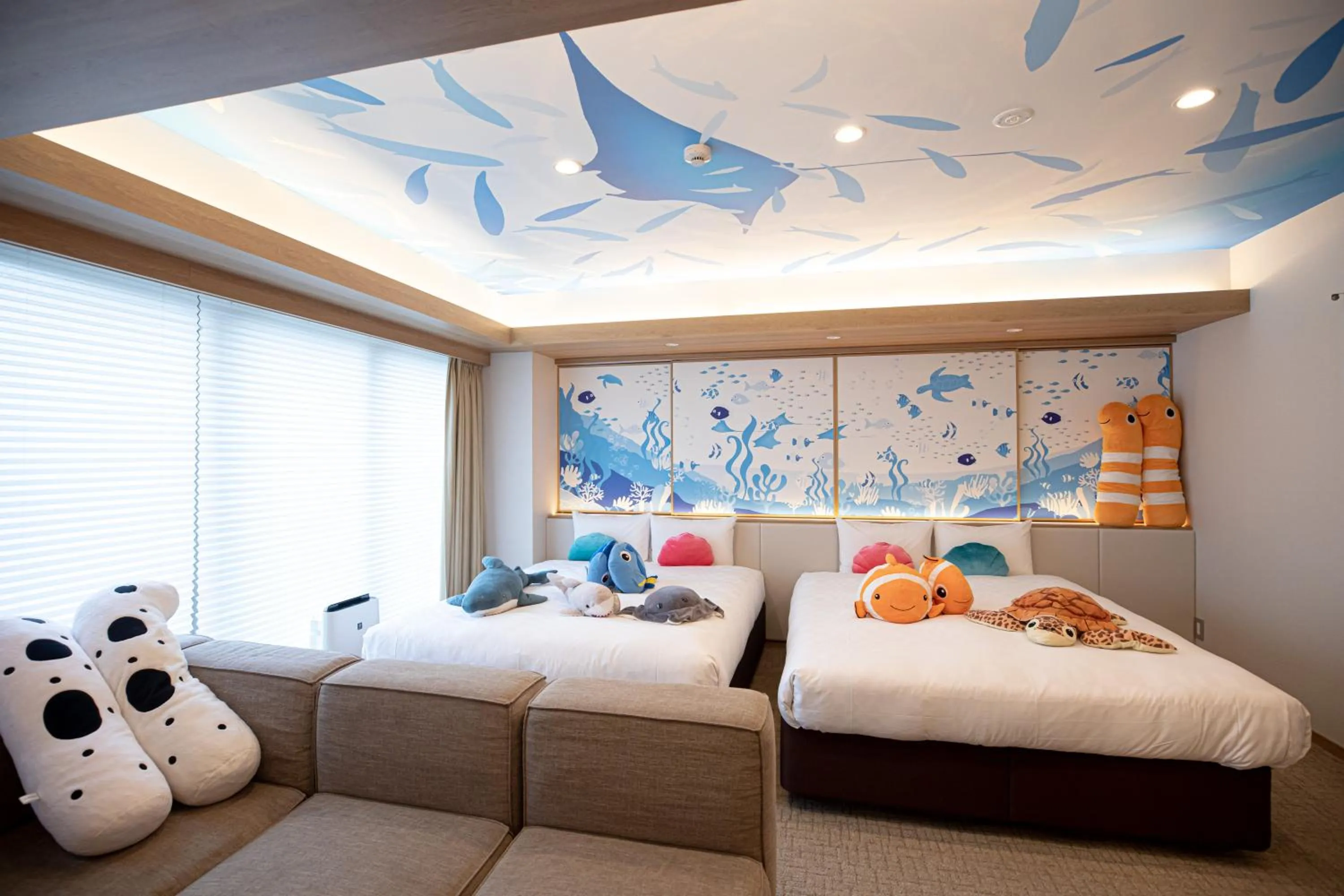 Bed in GOLD STAY Nagoya Osu