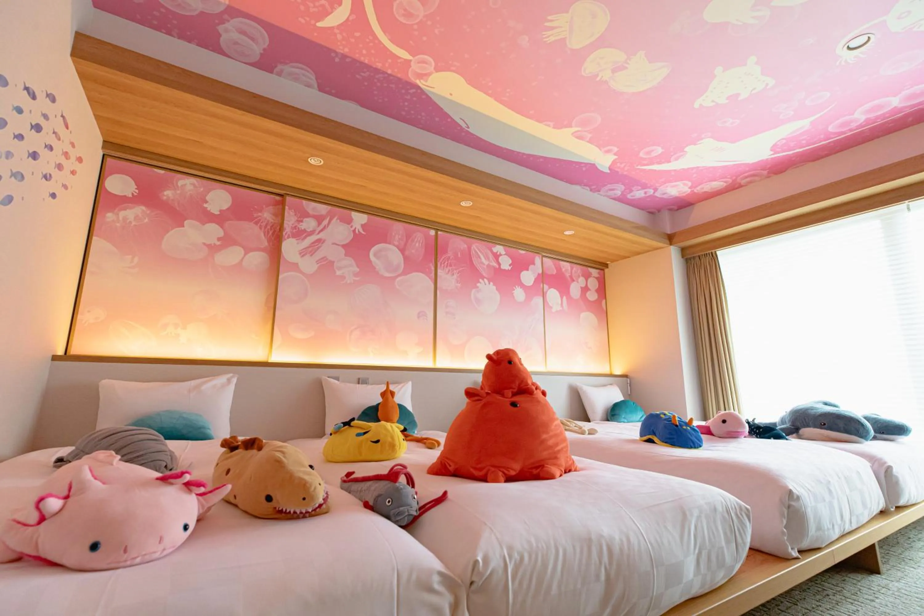 Bed in GOLD STAY Nagoya Osu