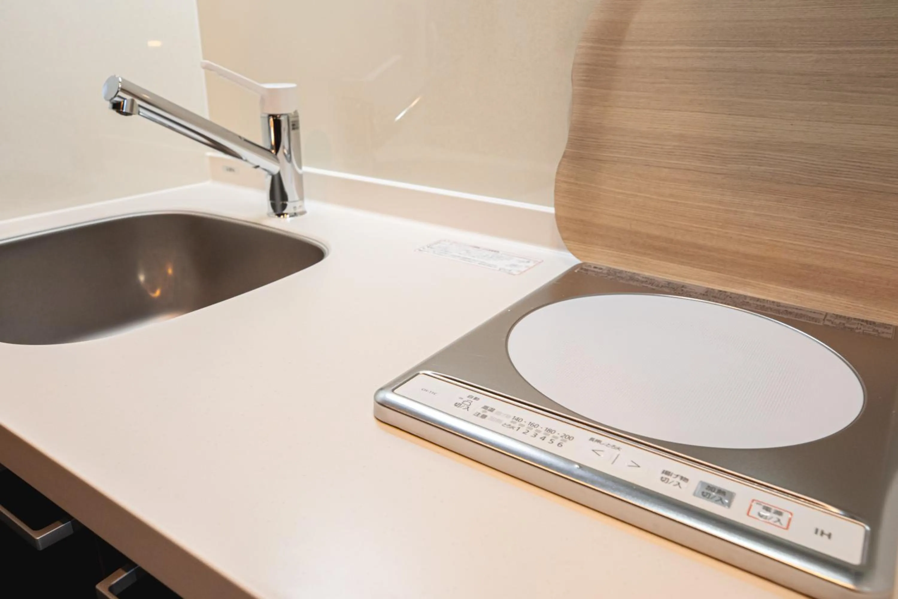 kitchen in GOLD STAY Nagoya Osu