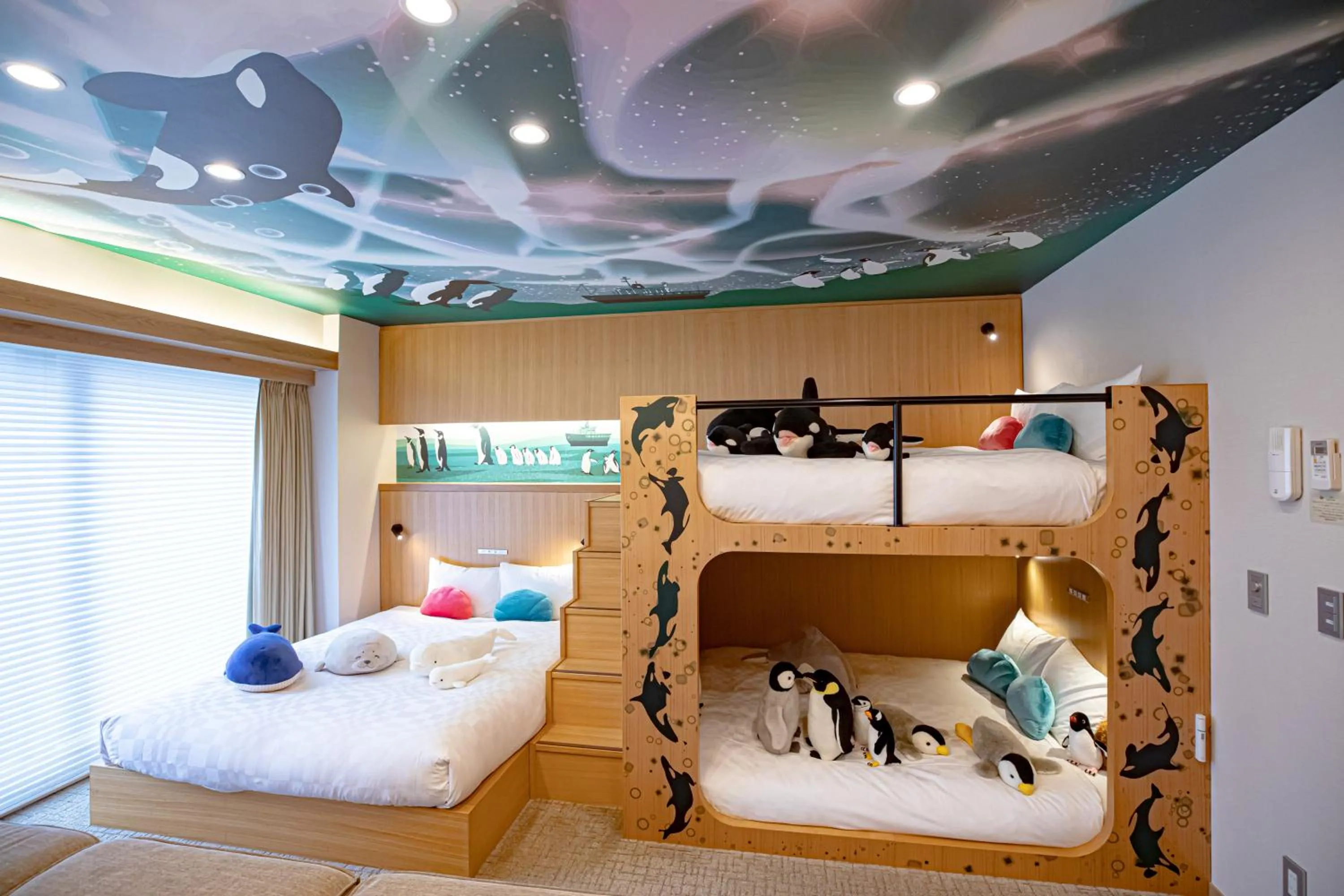 Bed in GOLD STAY Nagoya Osu