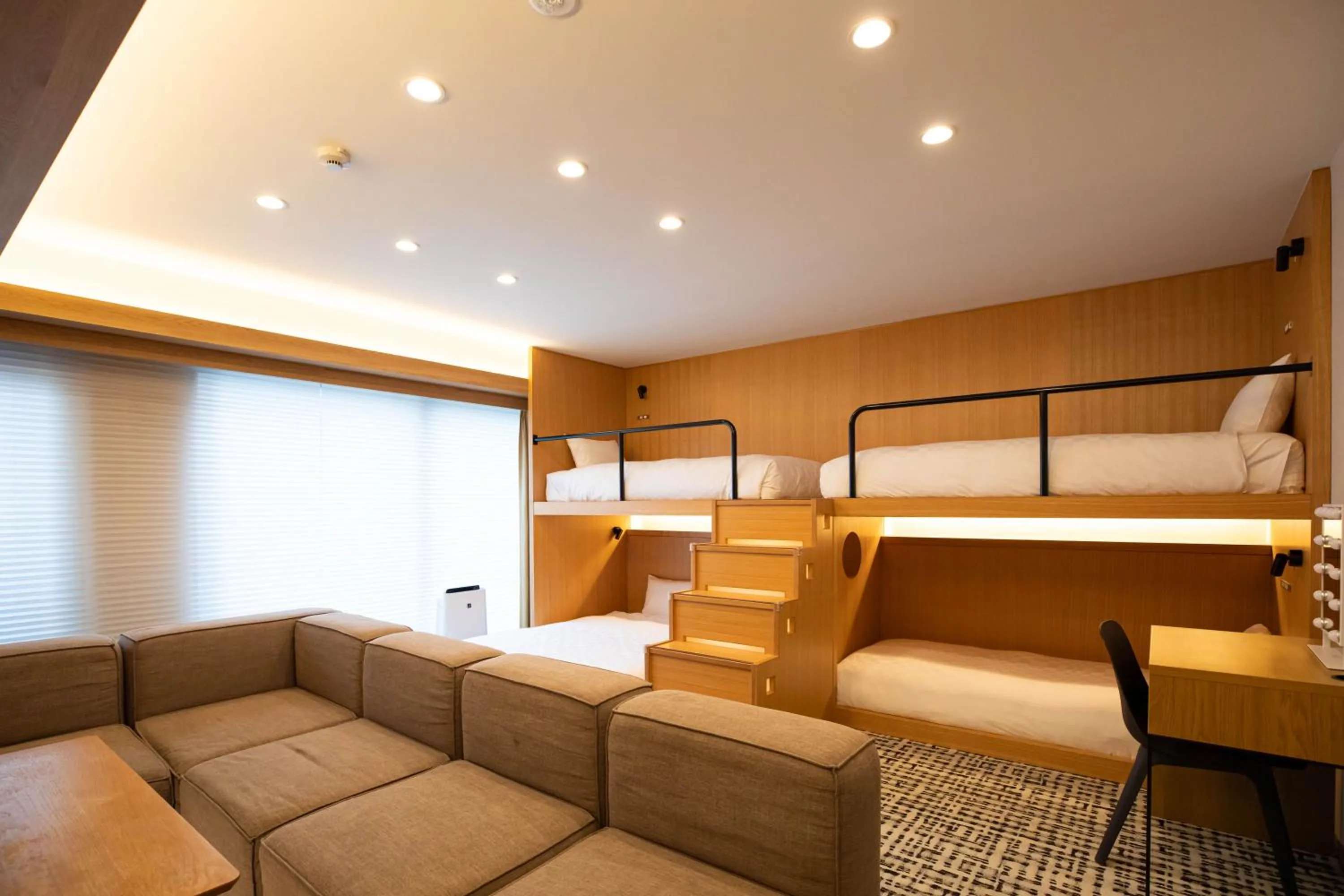 Photo of the whole room, Bed in GOLD STAY Nagoya Osu