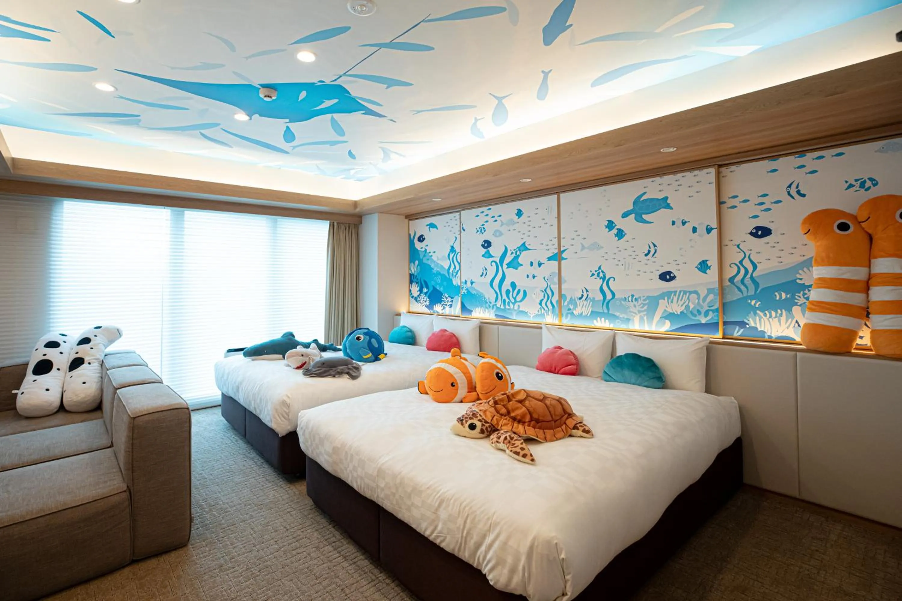 Bed in GOLD STAY Nagoya Osu