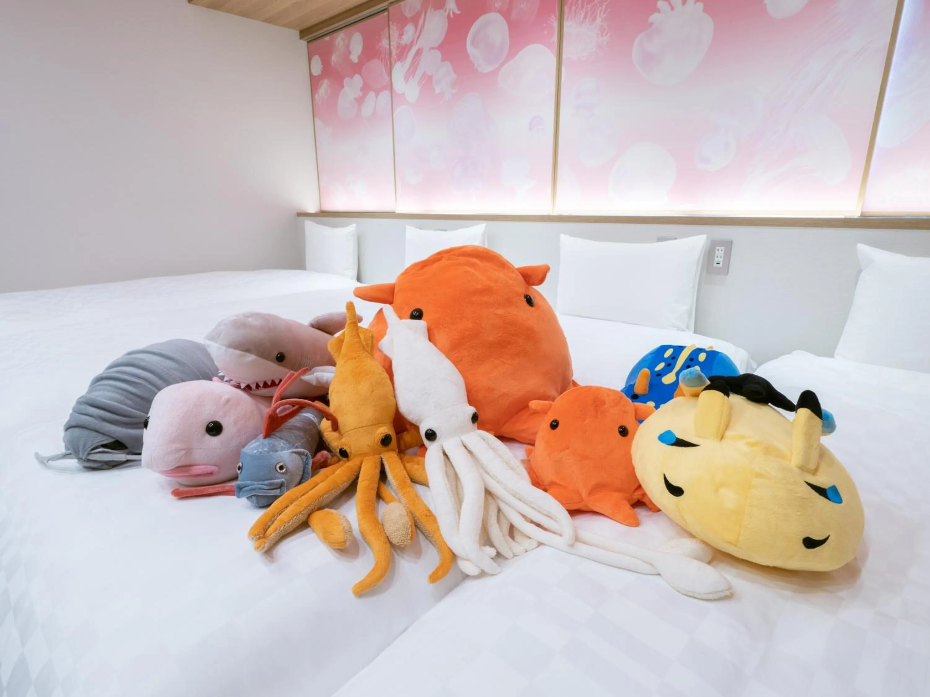 Bed in GOLD STAY Nagoya Osu