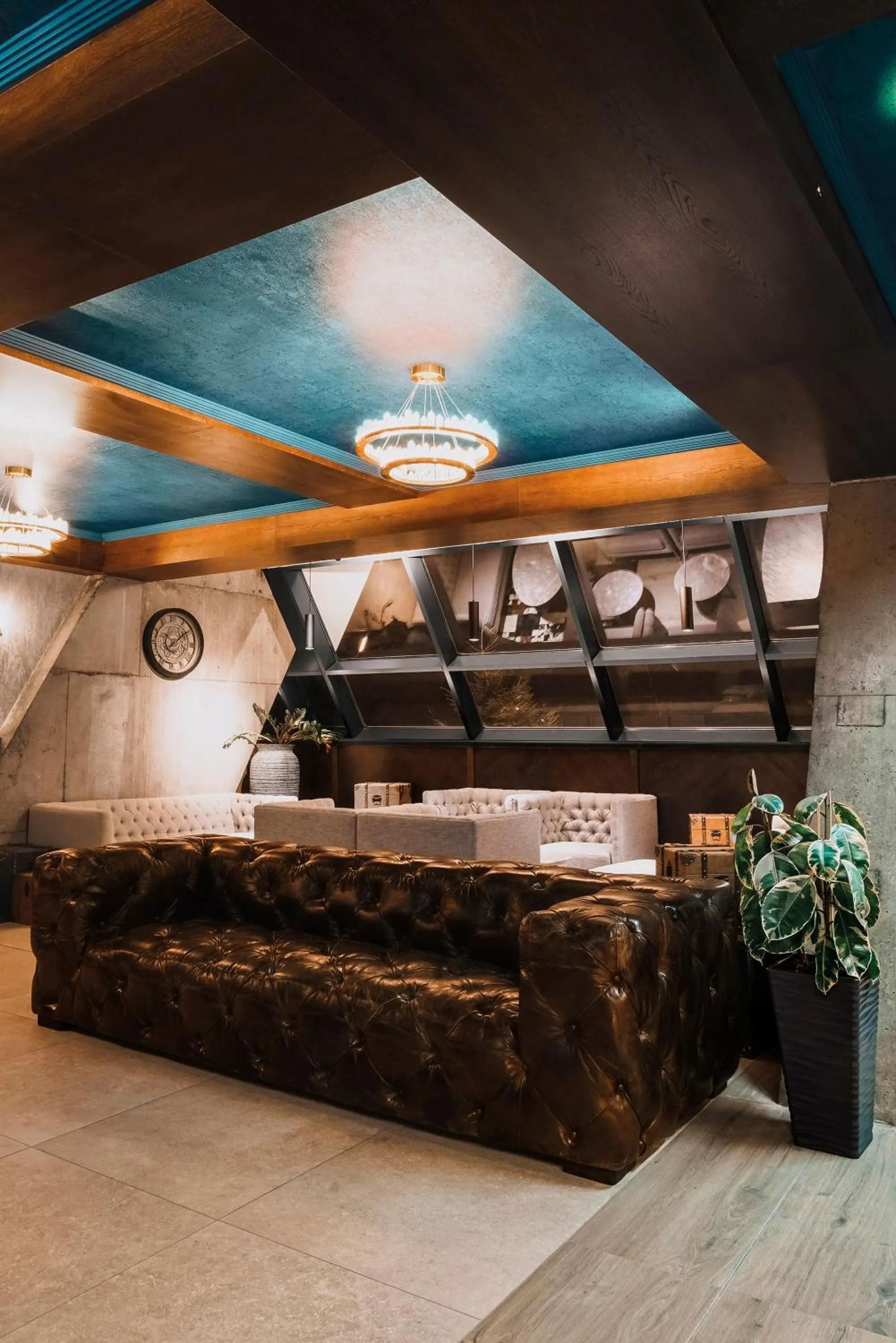 Lobby or reception, Bed in Residence Gudauri Hills