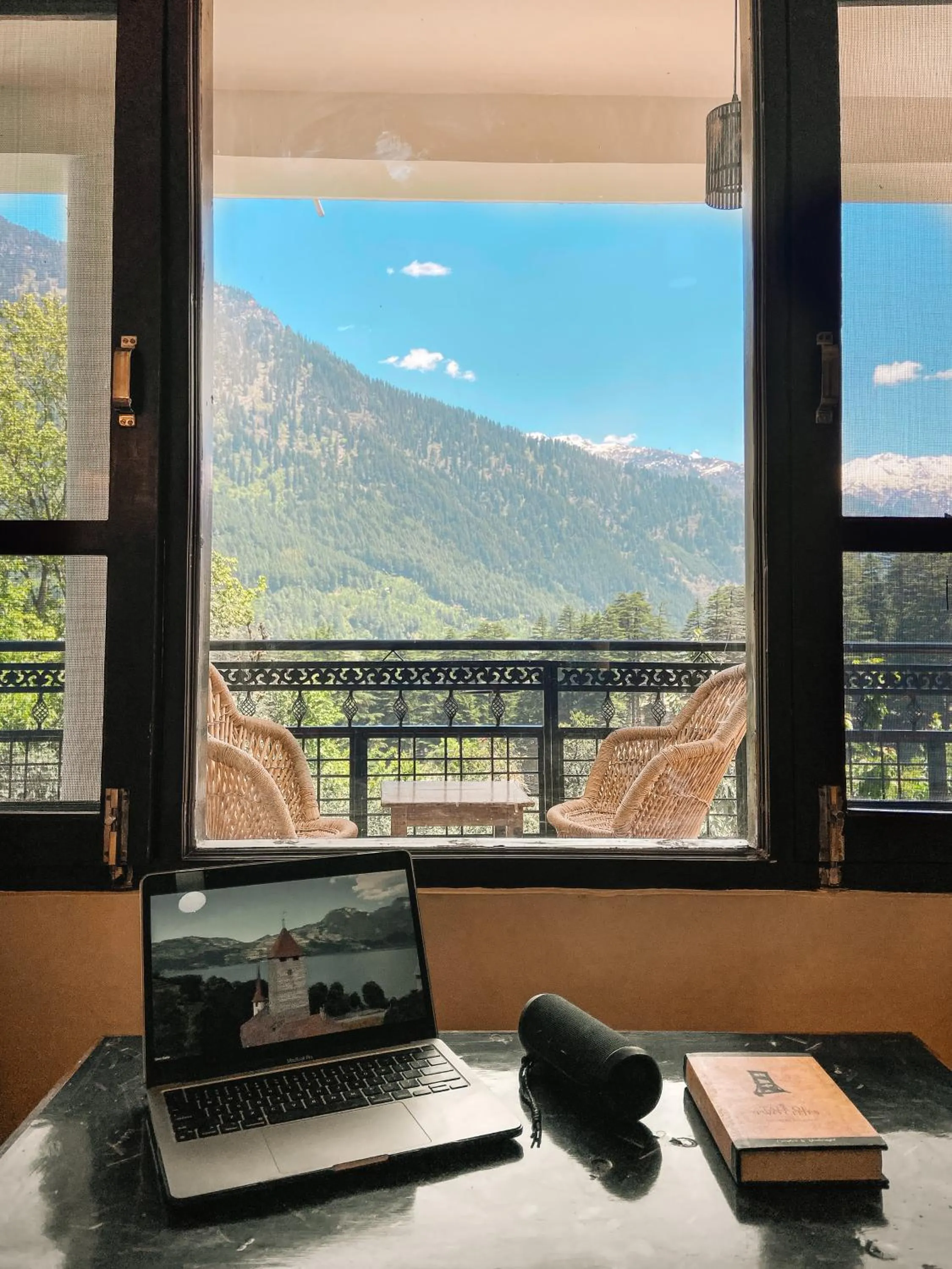 View (from property/room) in Jungle by sturmfrei Manali