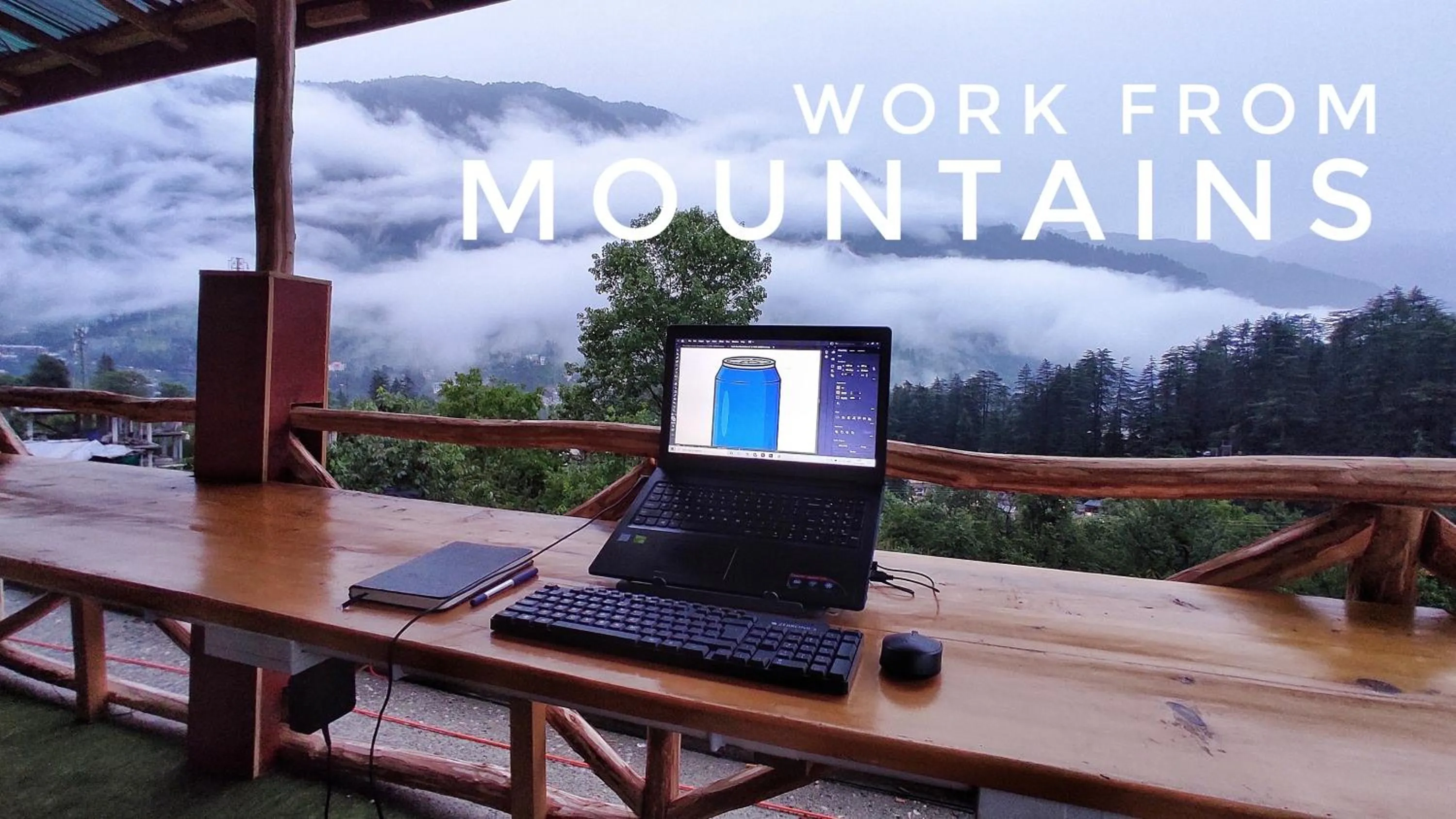 Balcony/Terrace in Jungle by sturmfrei Manali