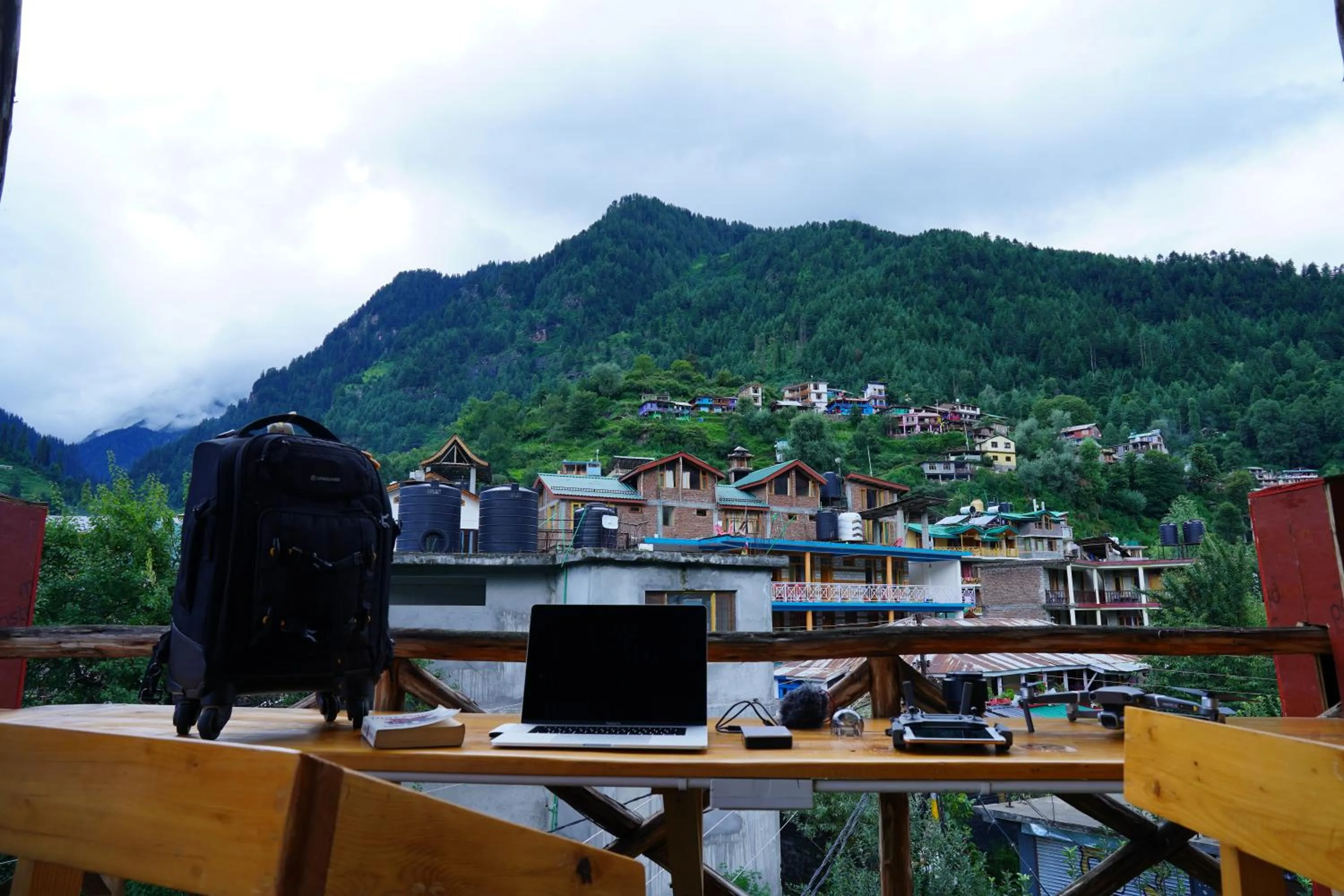 View (from property/room) in Jungle by sturmfrei Manali
