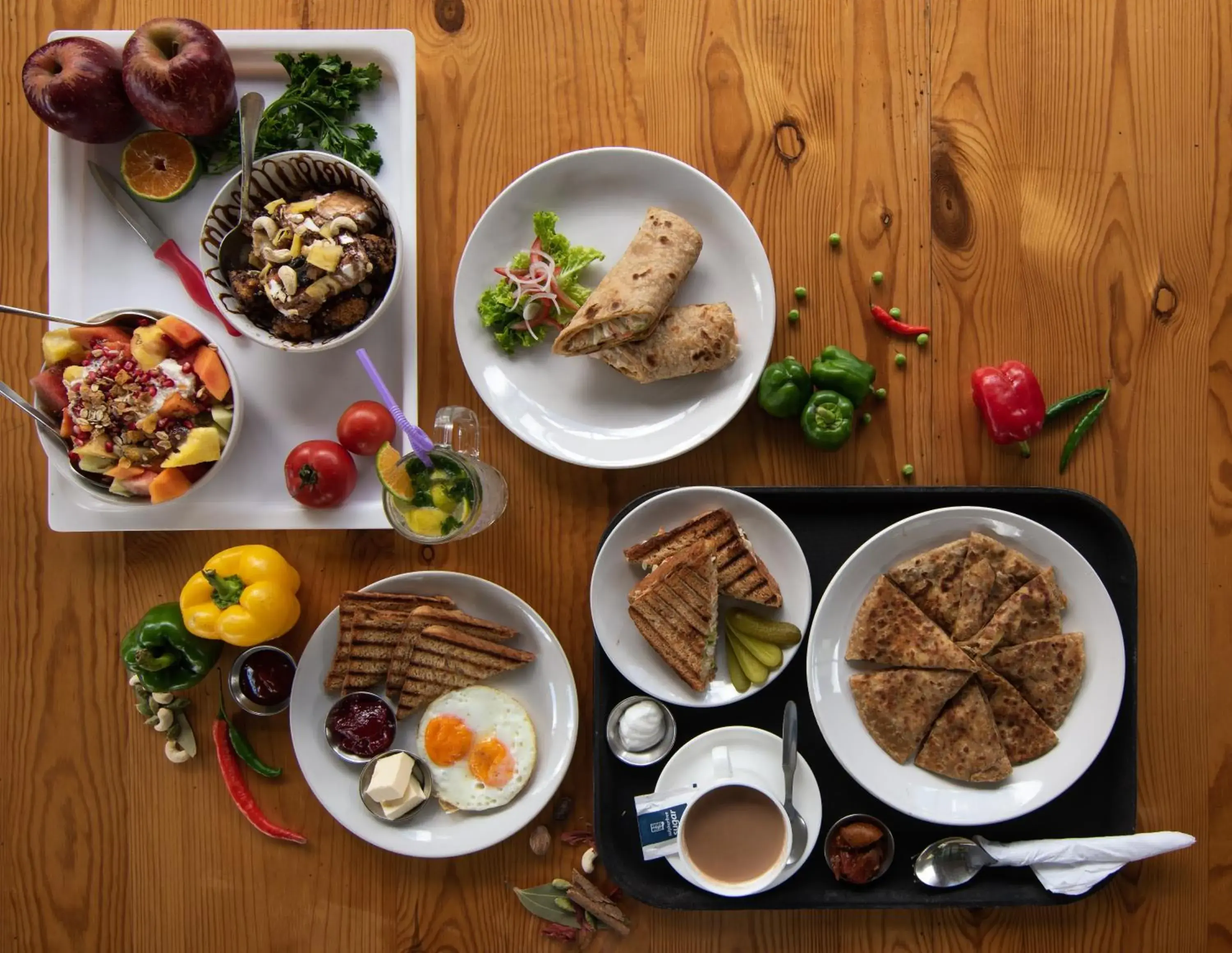 Food and drinks in Jungle by sturmfrei Manali Food and drinks in Jungle by sturmfrei Manali