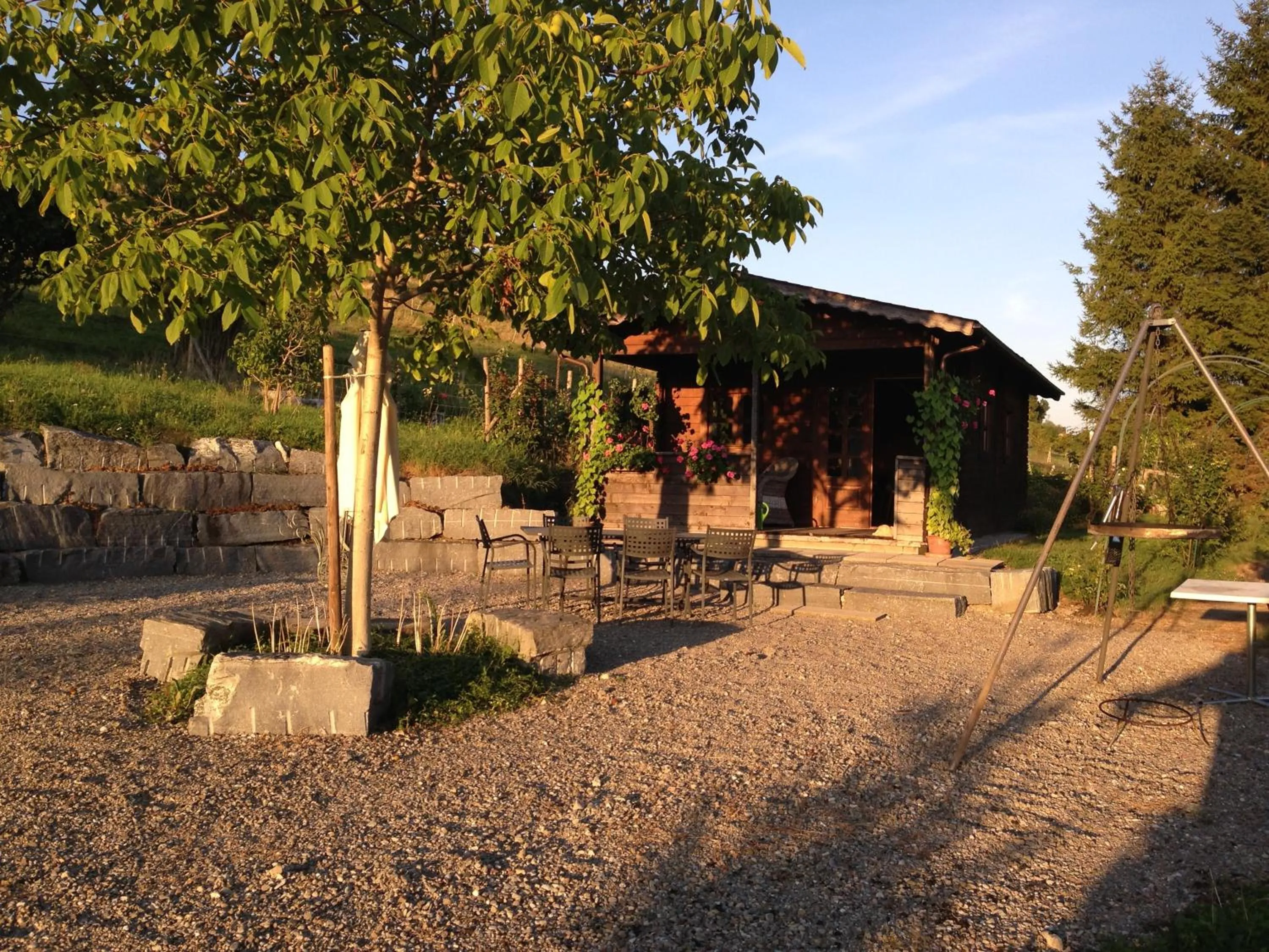 Garden in Landhotel Hirschen