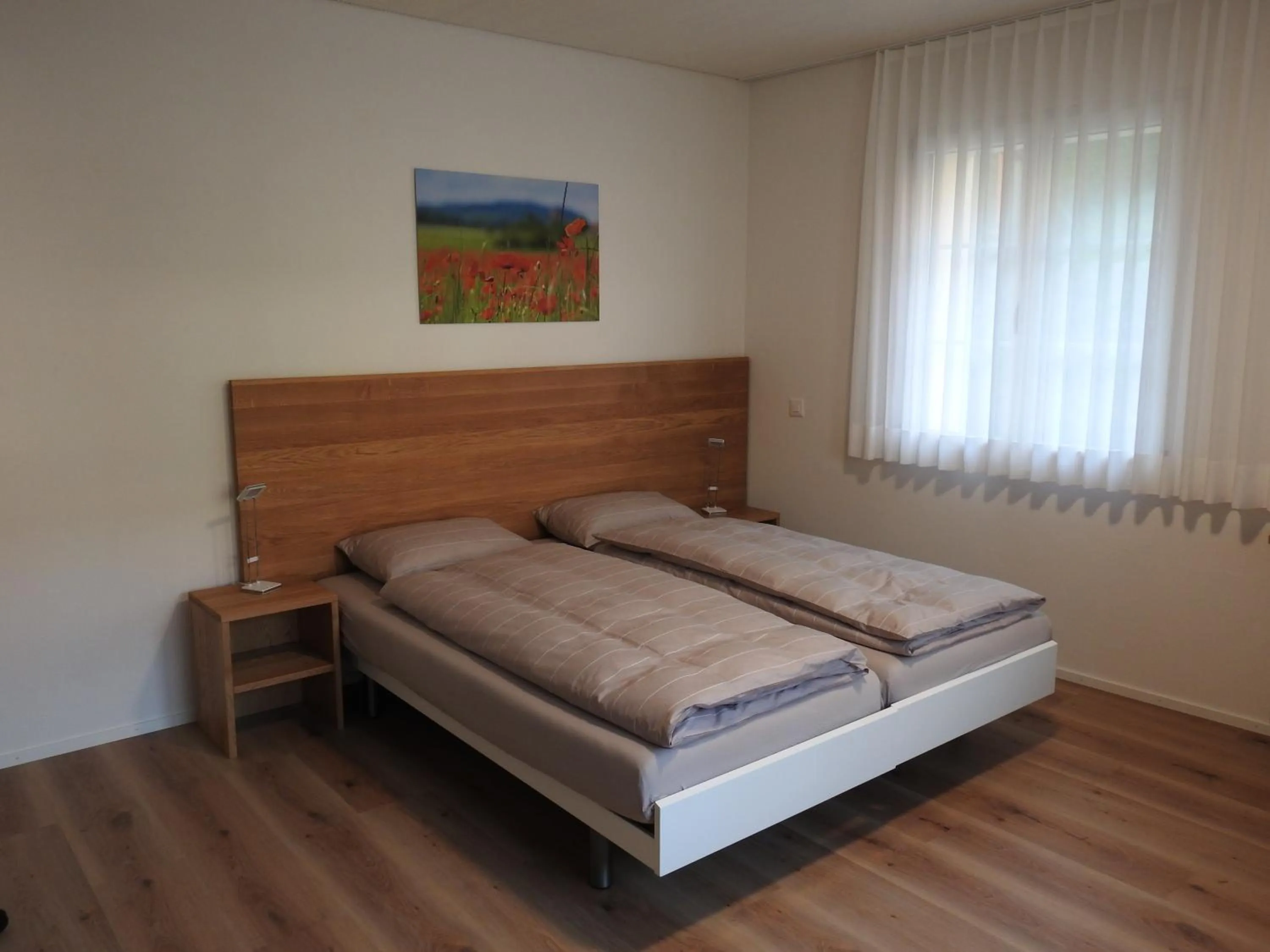 Bed in Landhotel Hirschen