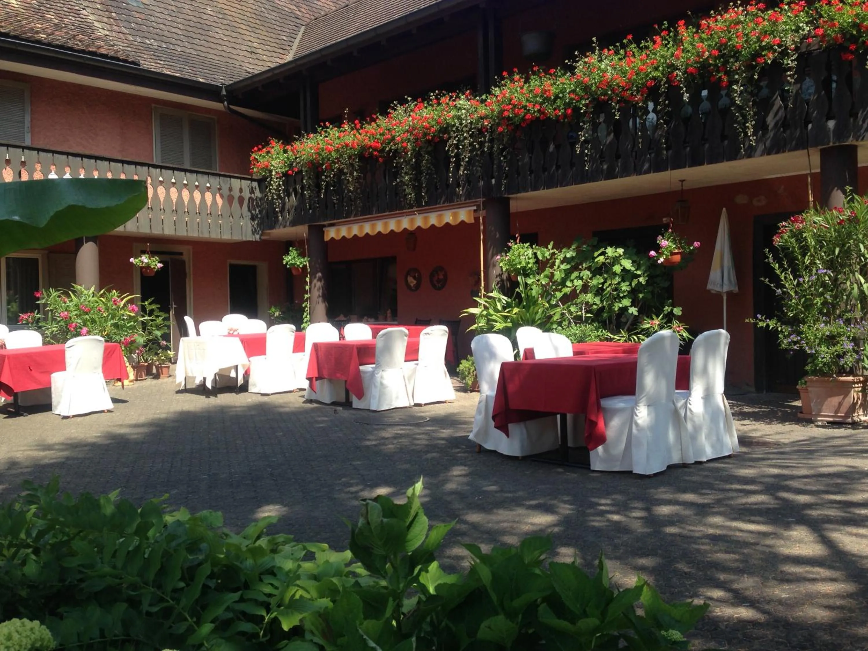 Patio in Landhotel Hirschen