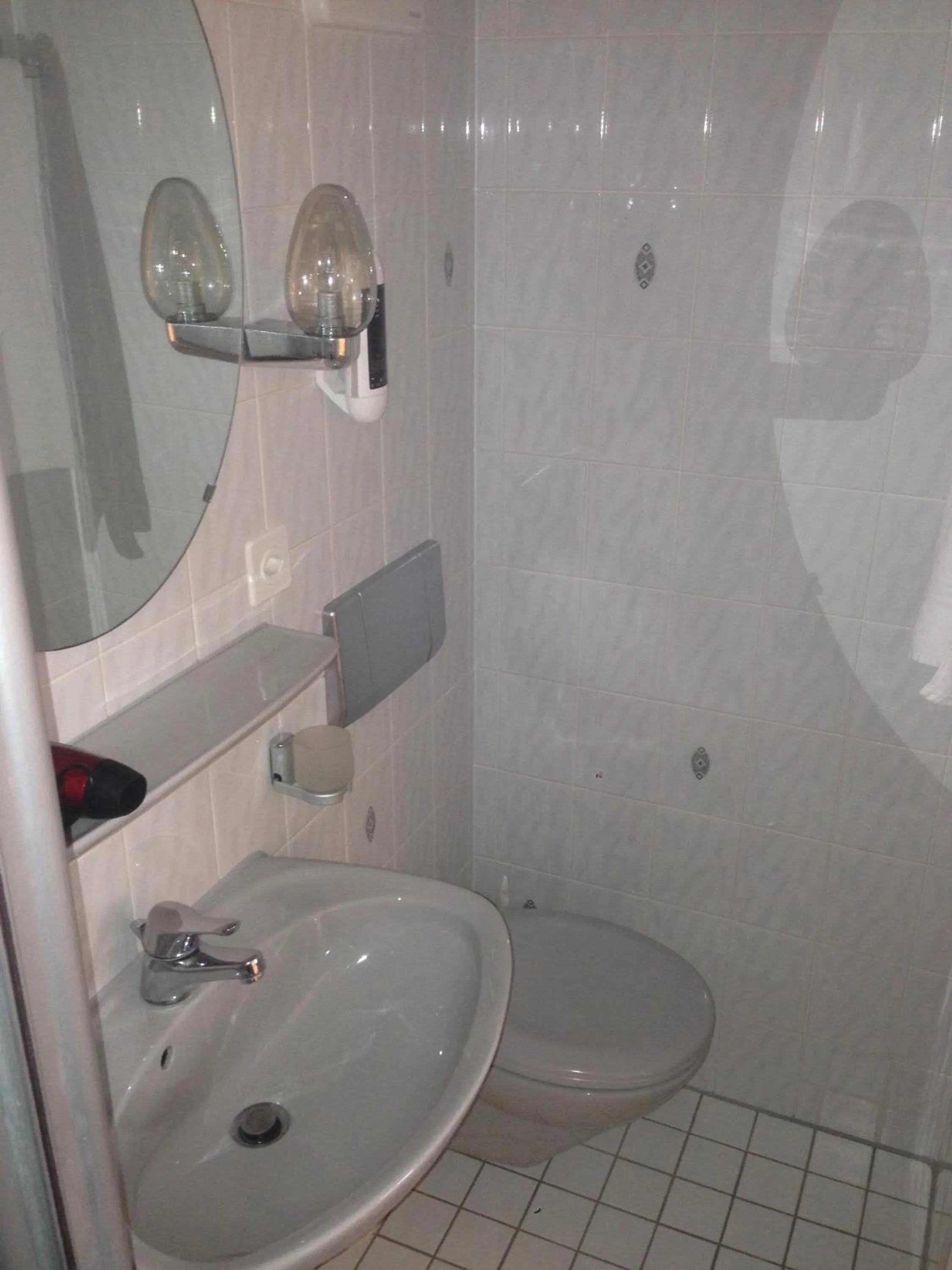 Bathroom in Landhotel Hirschen