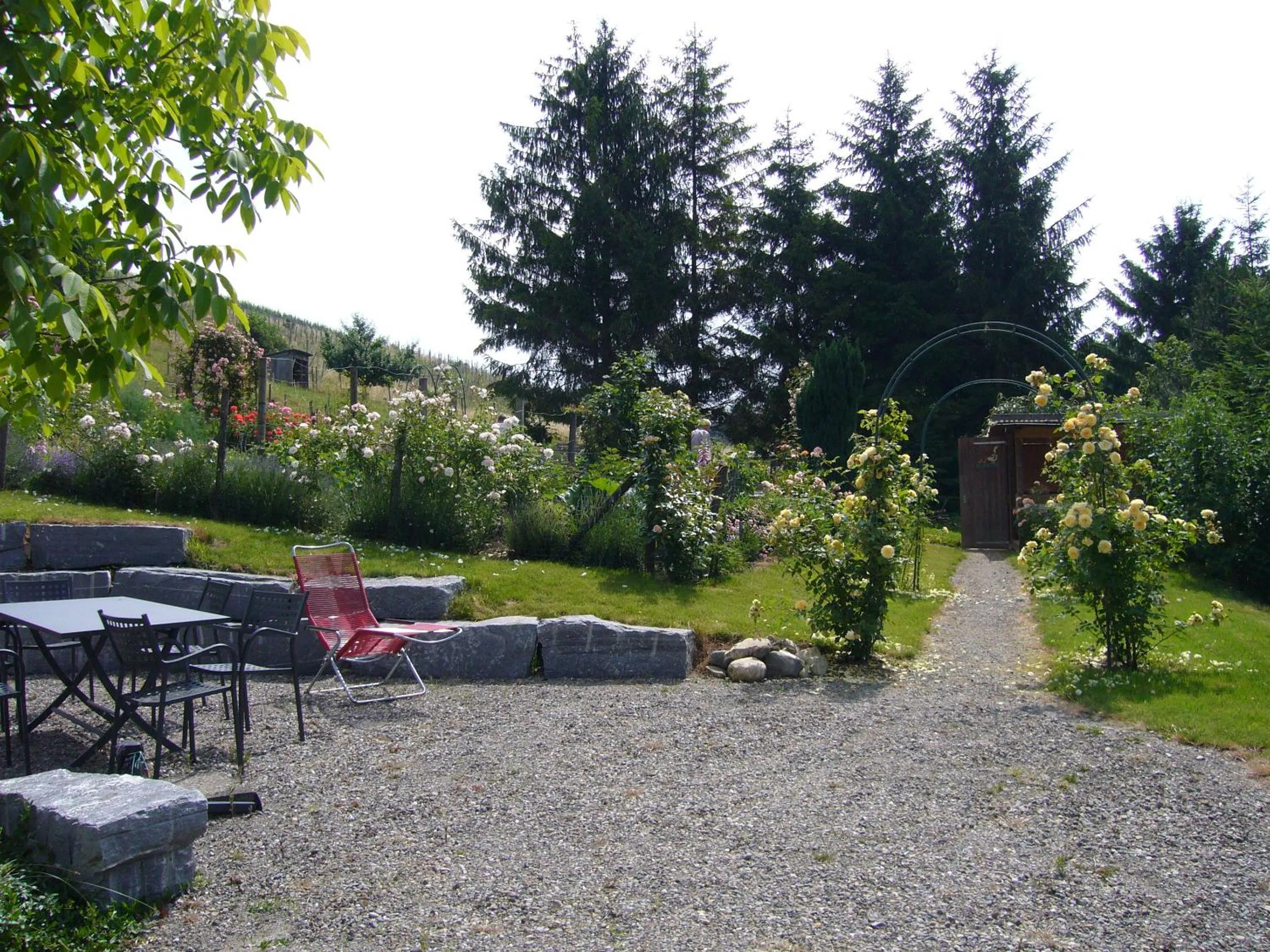 Garden in Landhotel Hirschen