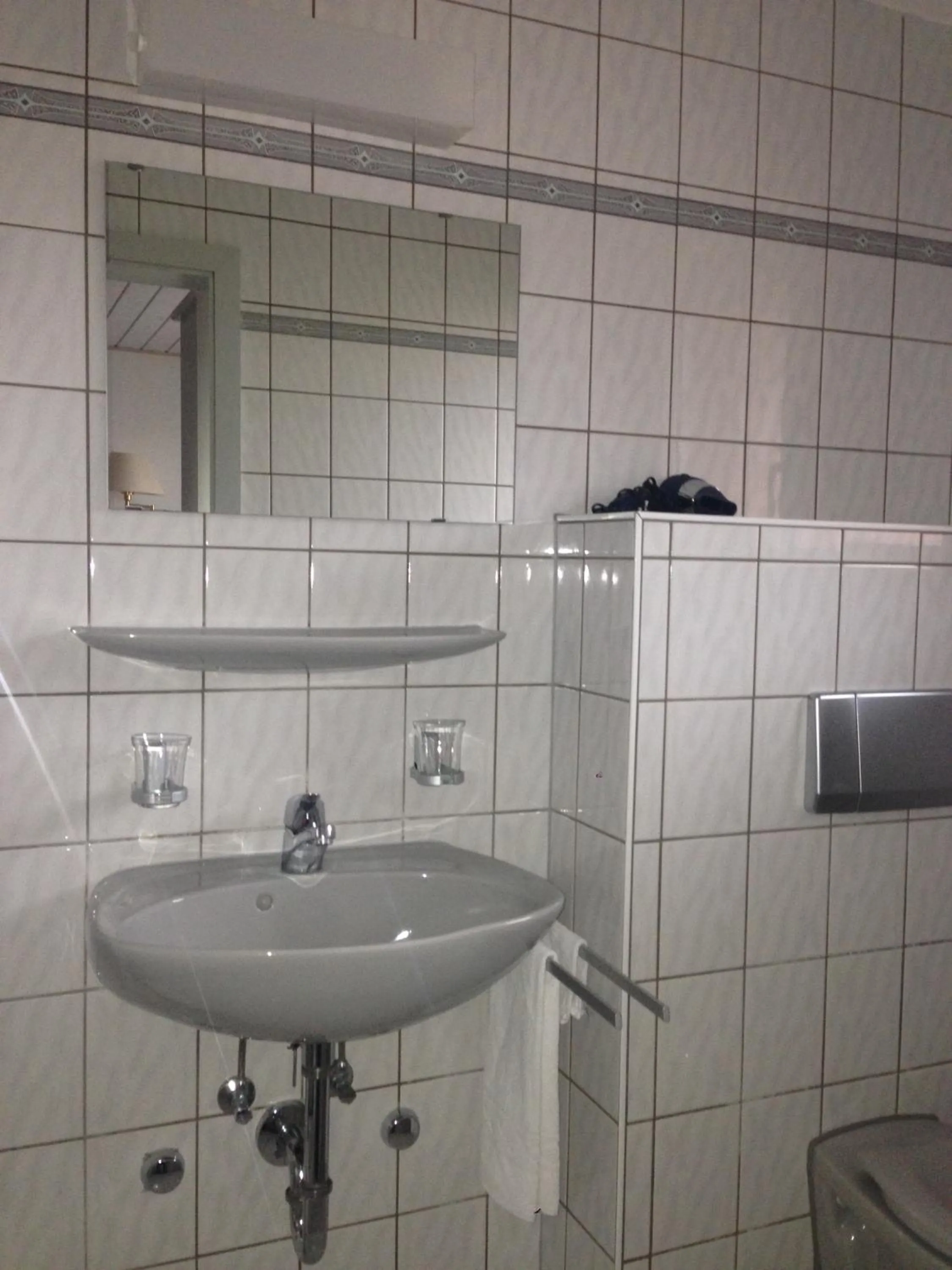 Bathroom in Landhotel Hirschen