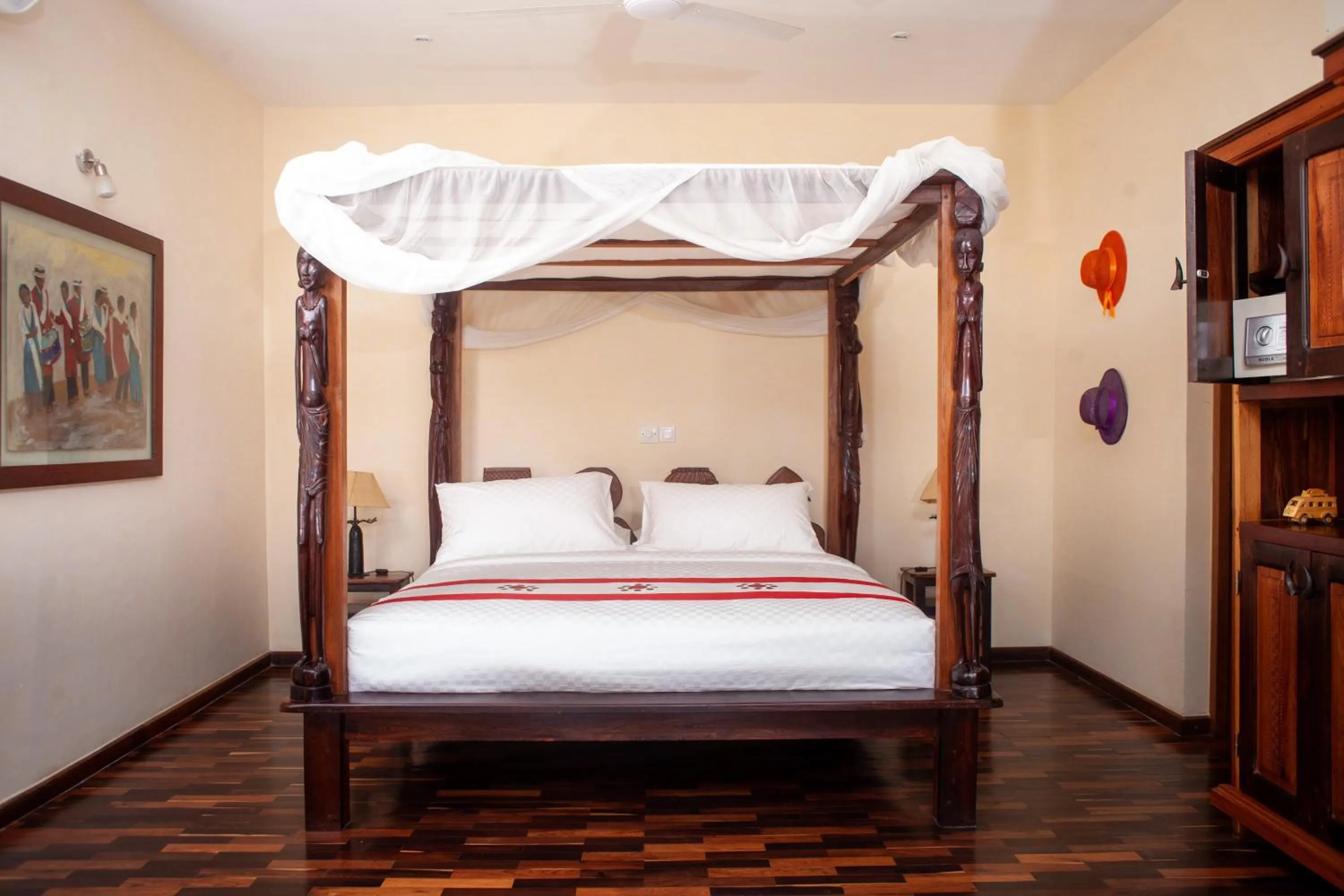 Bed in Vanila Hotel & Spa
