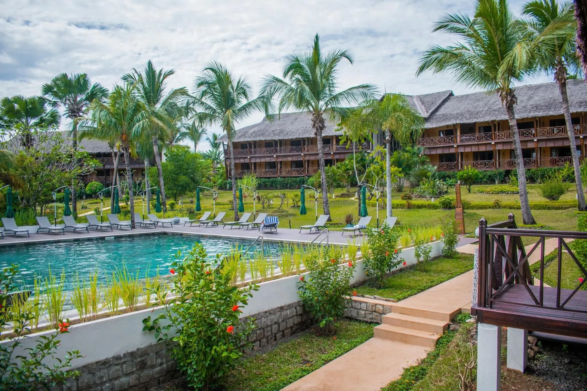 Garden view in Vanila Hotel & Spa