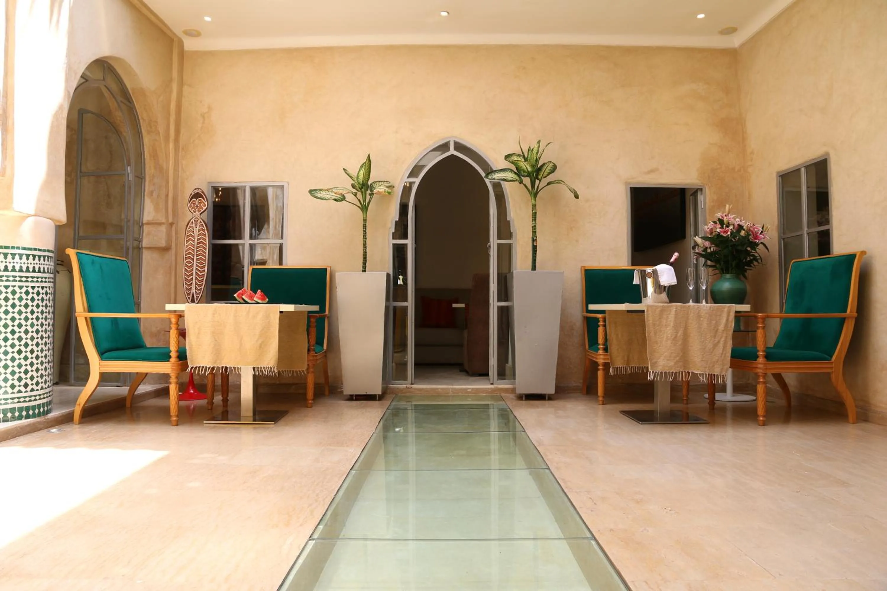 Lobby or reception in Riad Infinity Sea