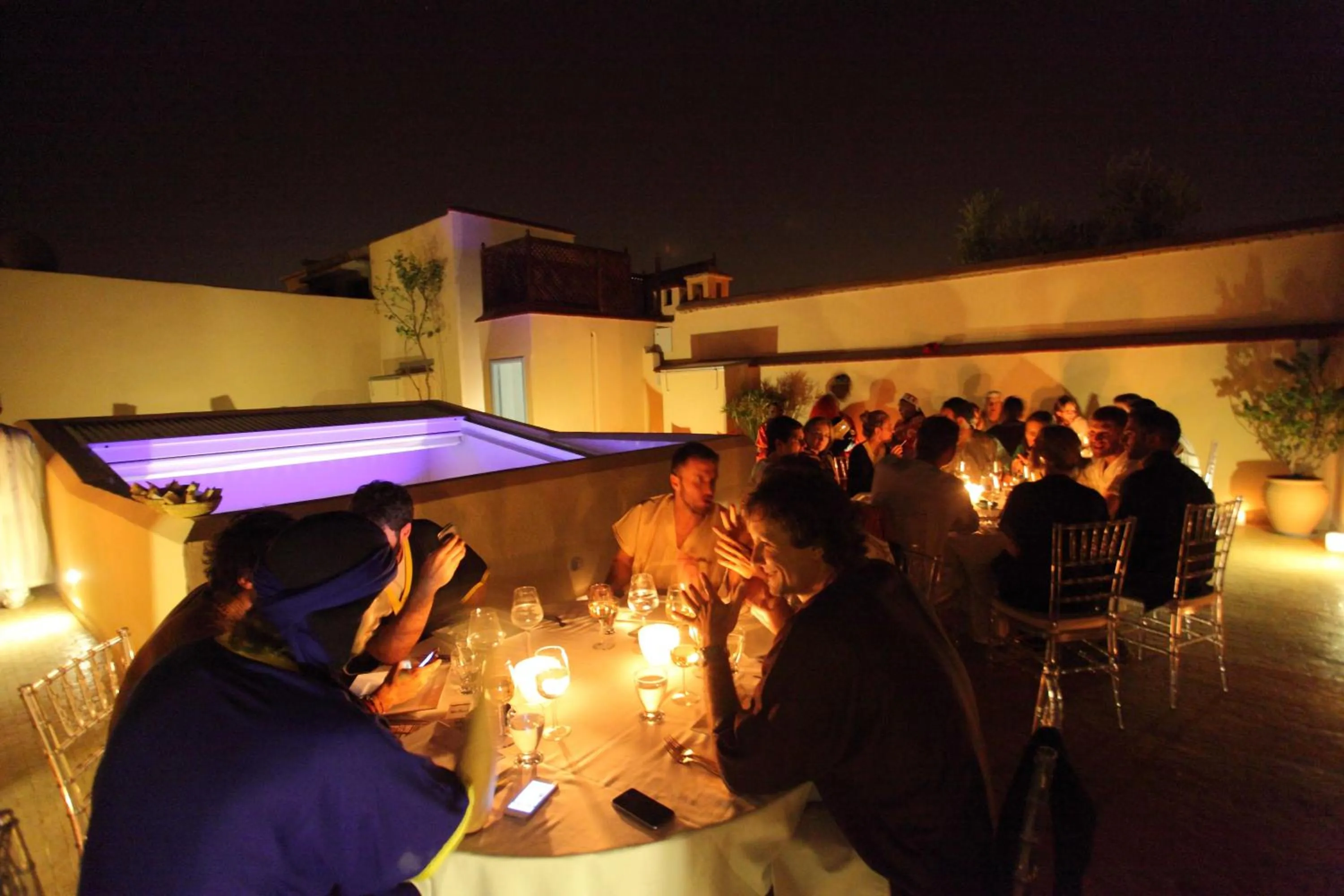 Solarium in Riad Infinity Sea