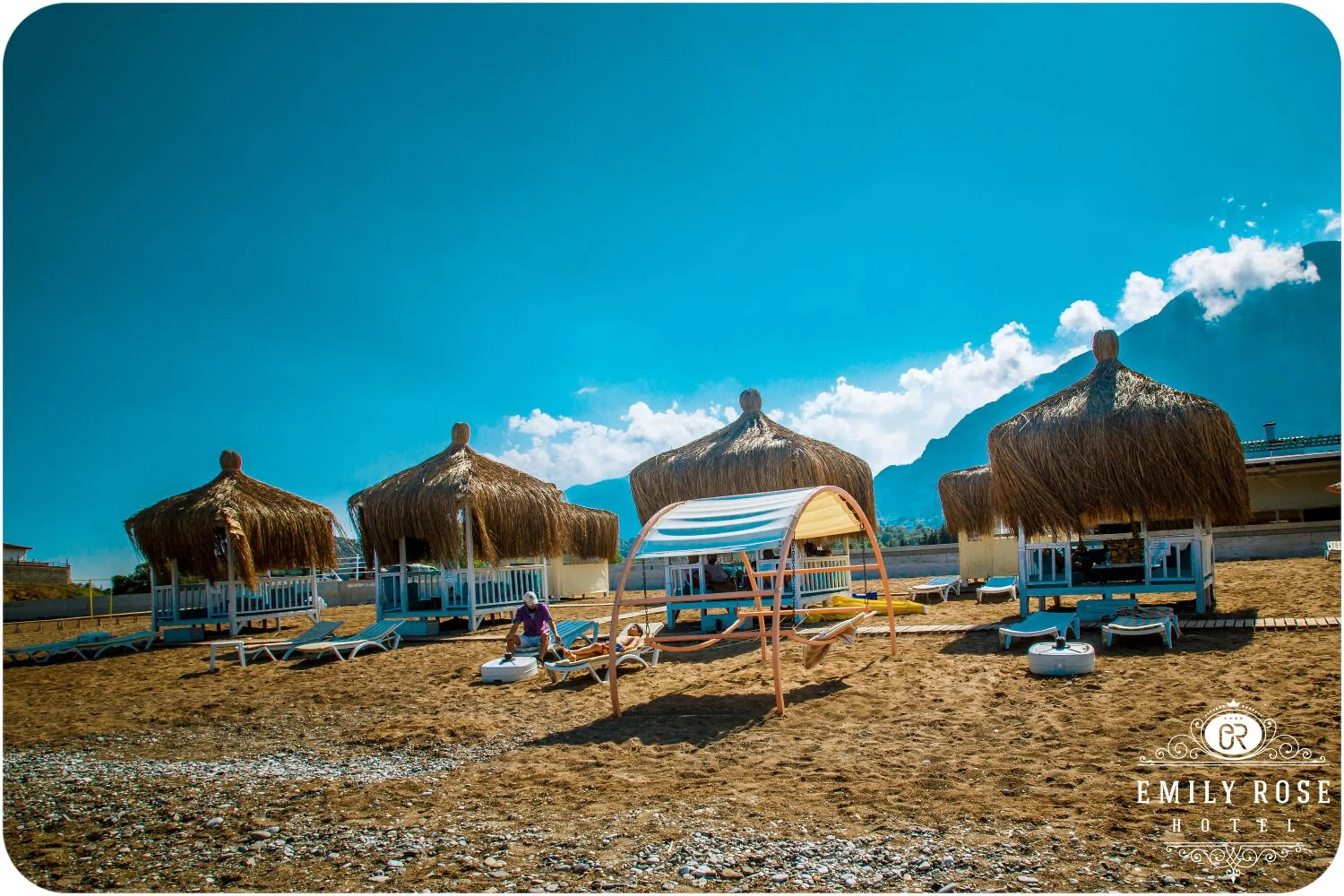 Beach in Emily Rose Hotel