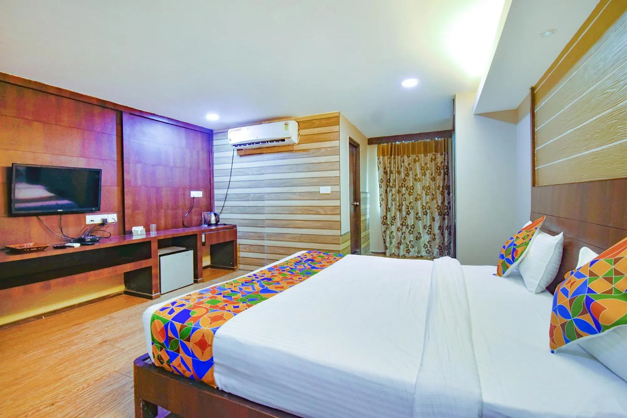 Bed in FabExpress Ocean Residency, Colva