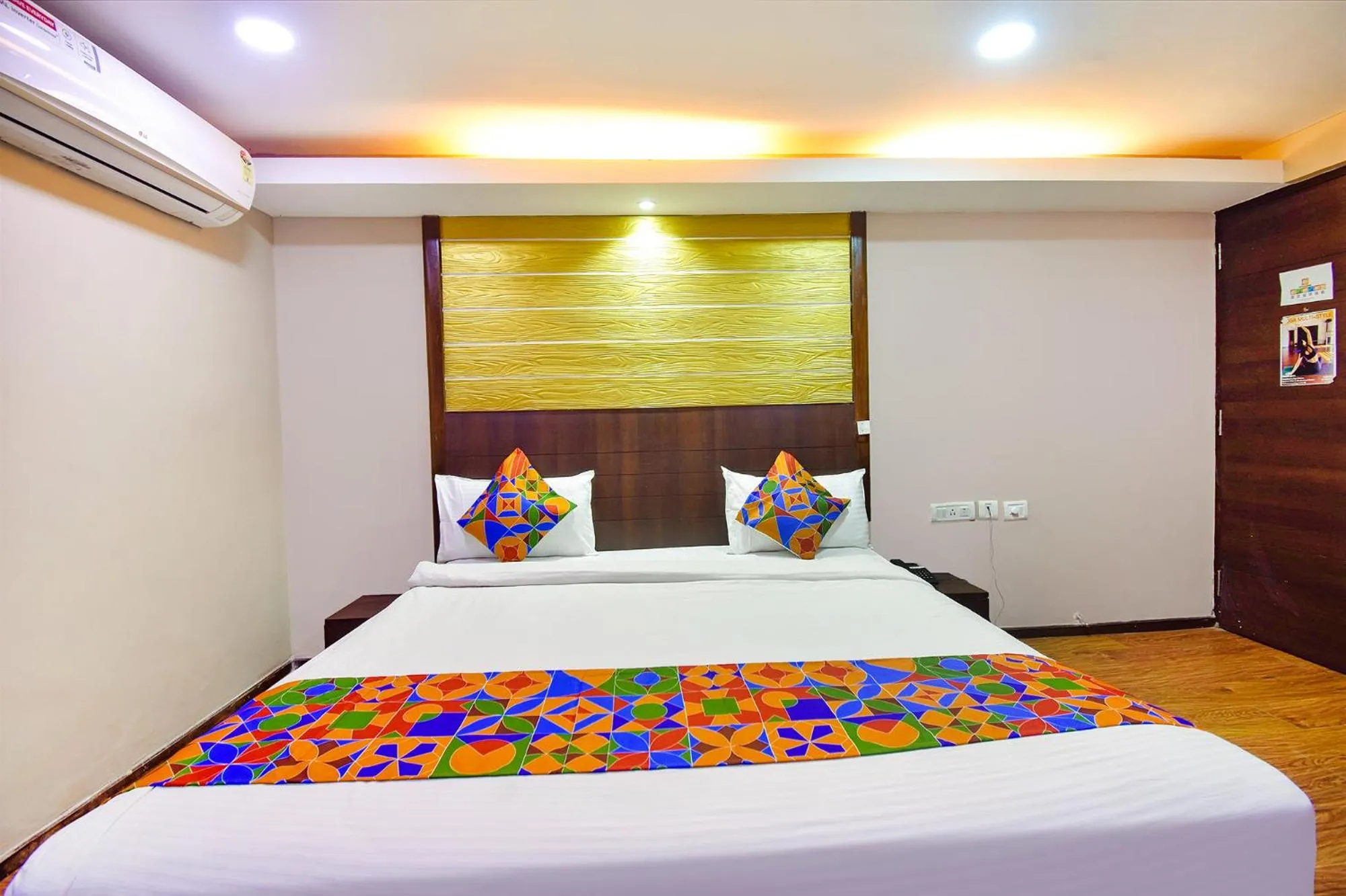 Bed in FabExpress Ocean Residency, Colva