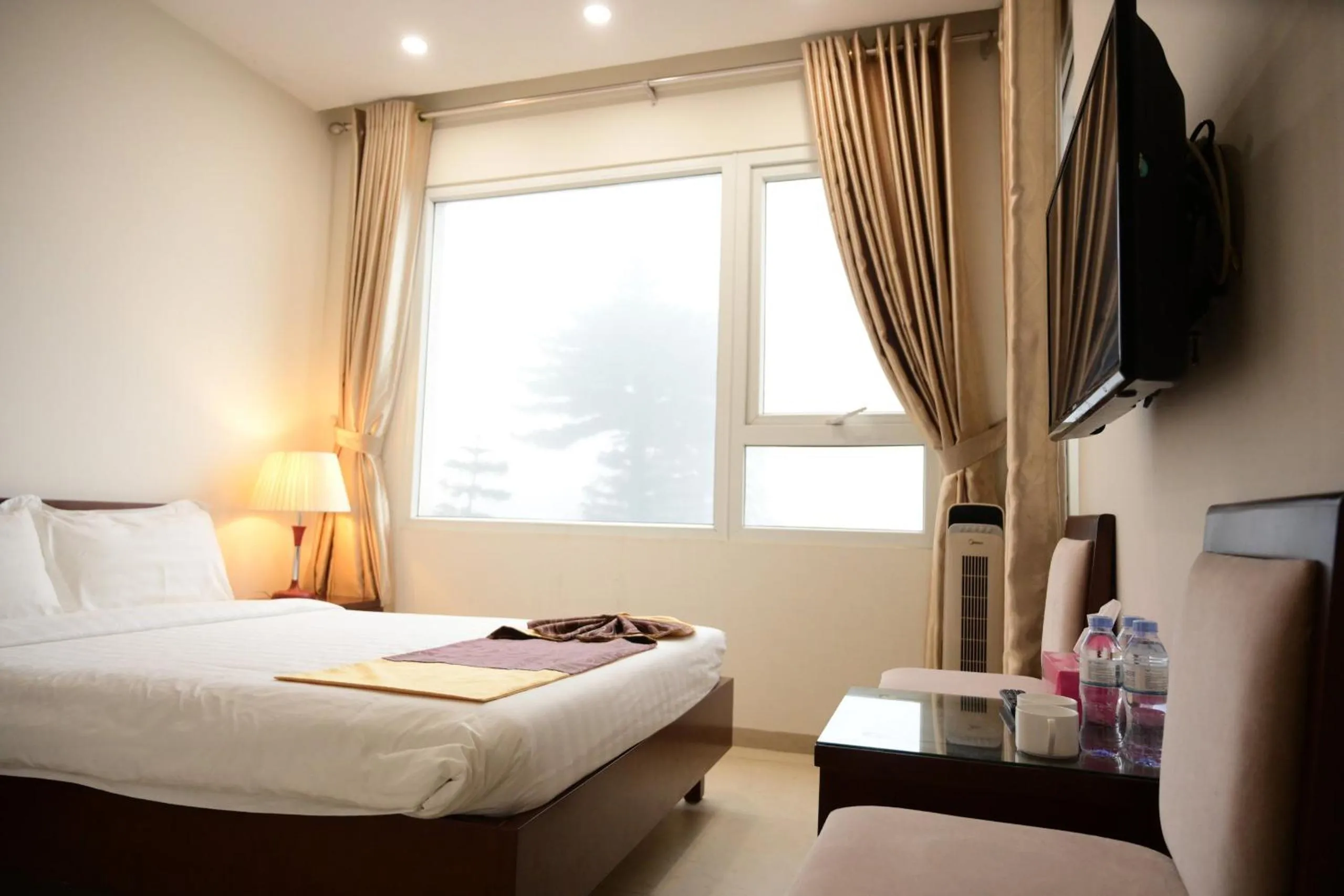 Bed in Hà Thành Tam Đảo HOTEL