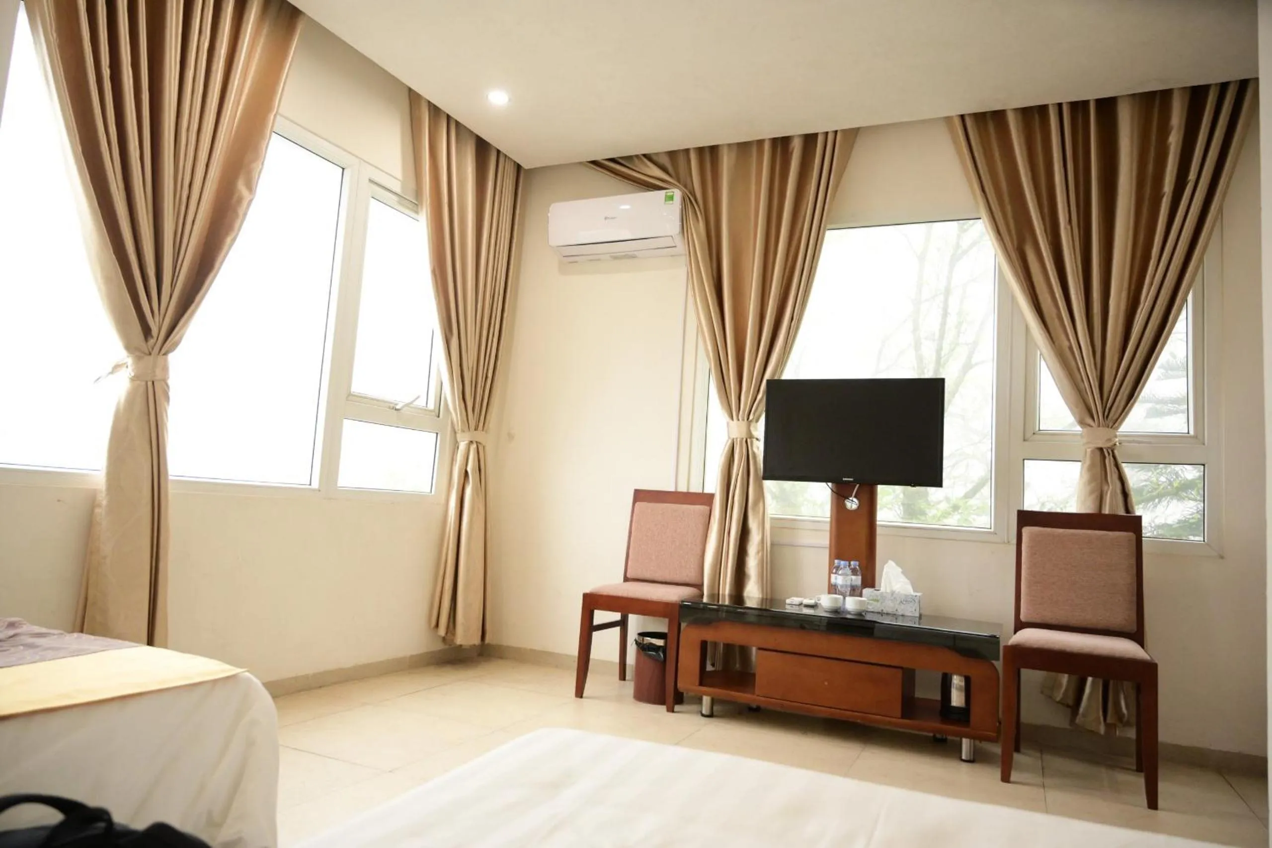 Bed in Hà Thành Tam Đảo HOTEL