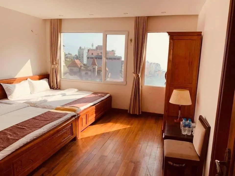 Bed in Hà Thành Tam Đảo HOTEL