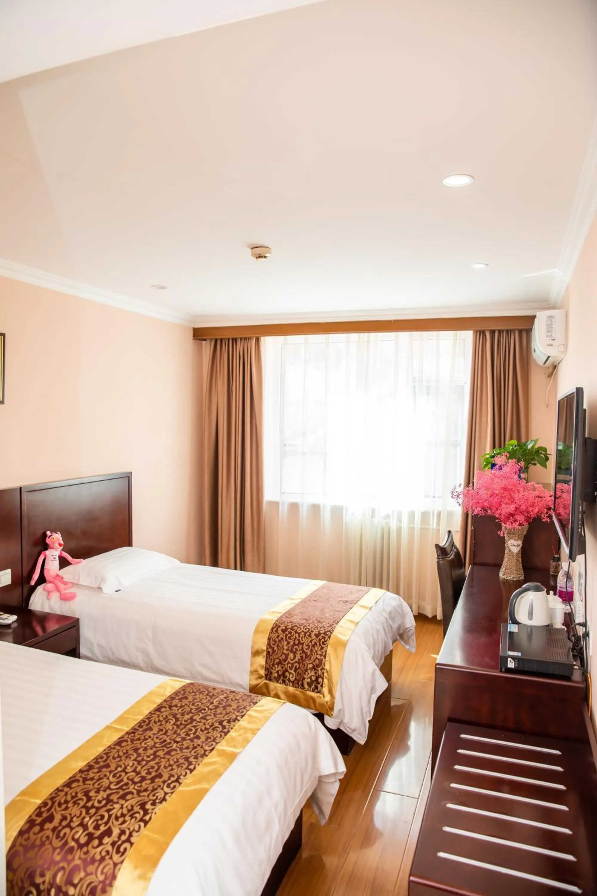 Bed in Jintai Home (Beijing North Railway Station Jiaotong University Branch)