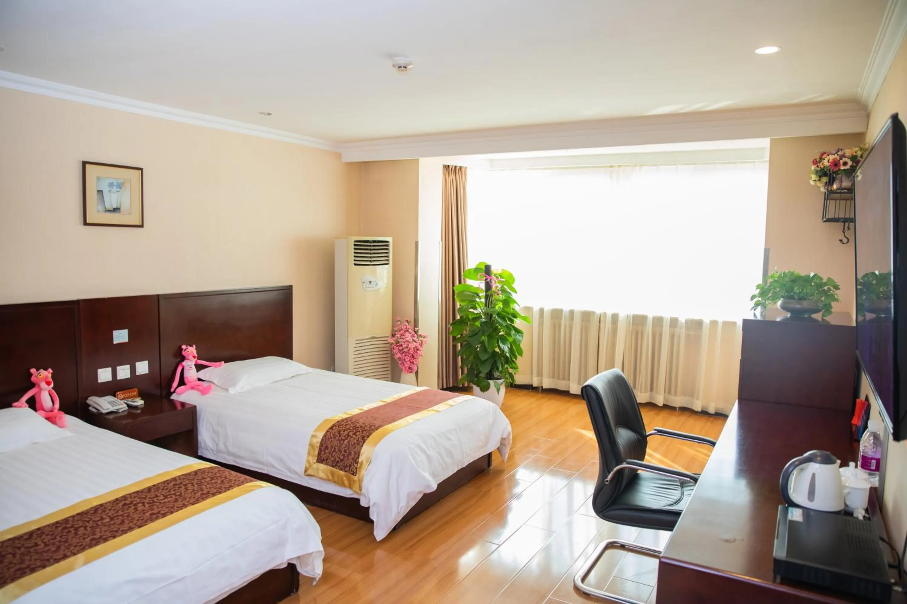 Bed in Jintai Home (Beijing North Railway Station Jiaotong University Branch)