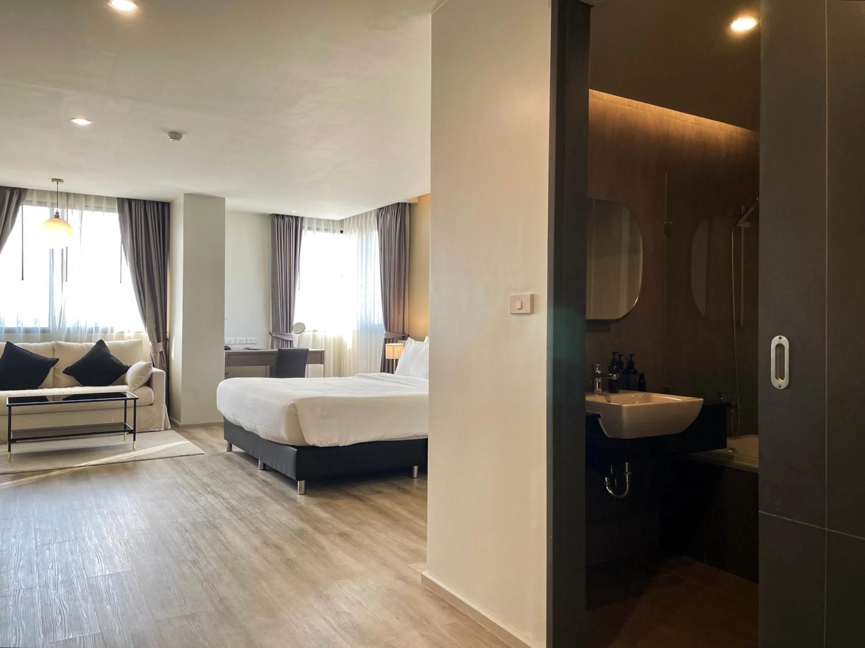 Area and facilities, Bed in The Rise Suites Hotel, Chiang Mai - SHA Extra Plus